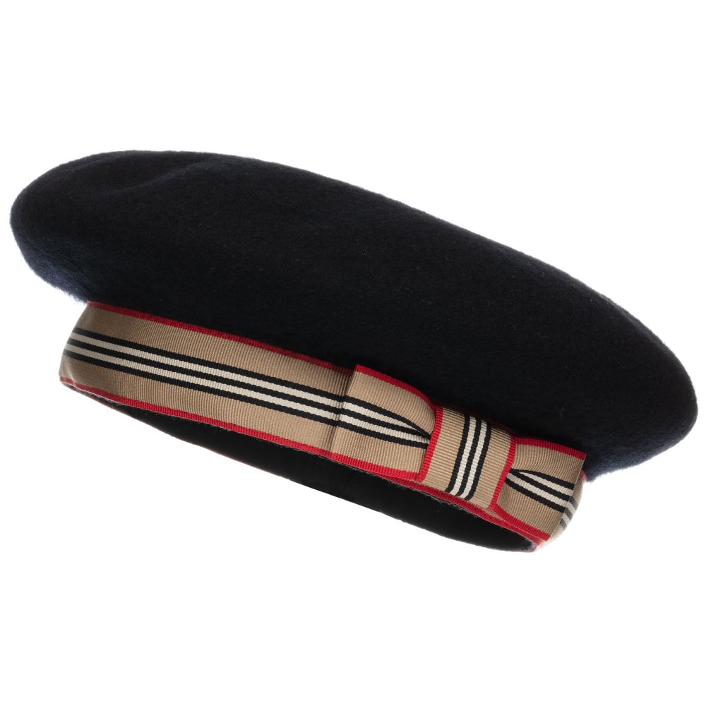 Girls Black Felt Hats