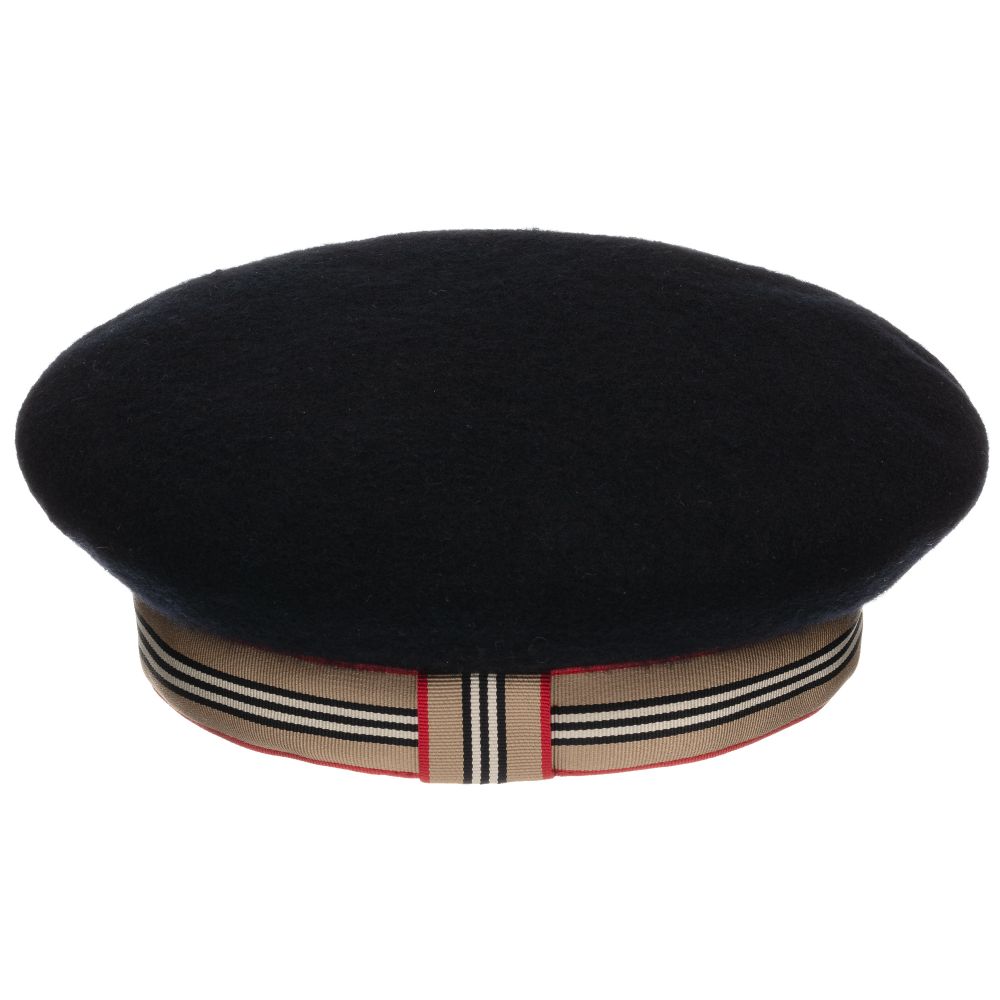 Girls Black Felt Hats
