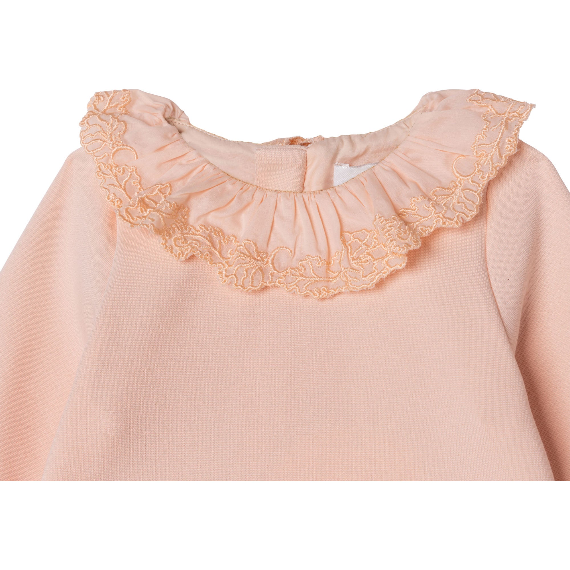Baby Girls Pink Ruffle Dress