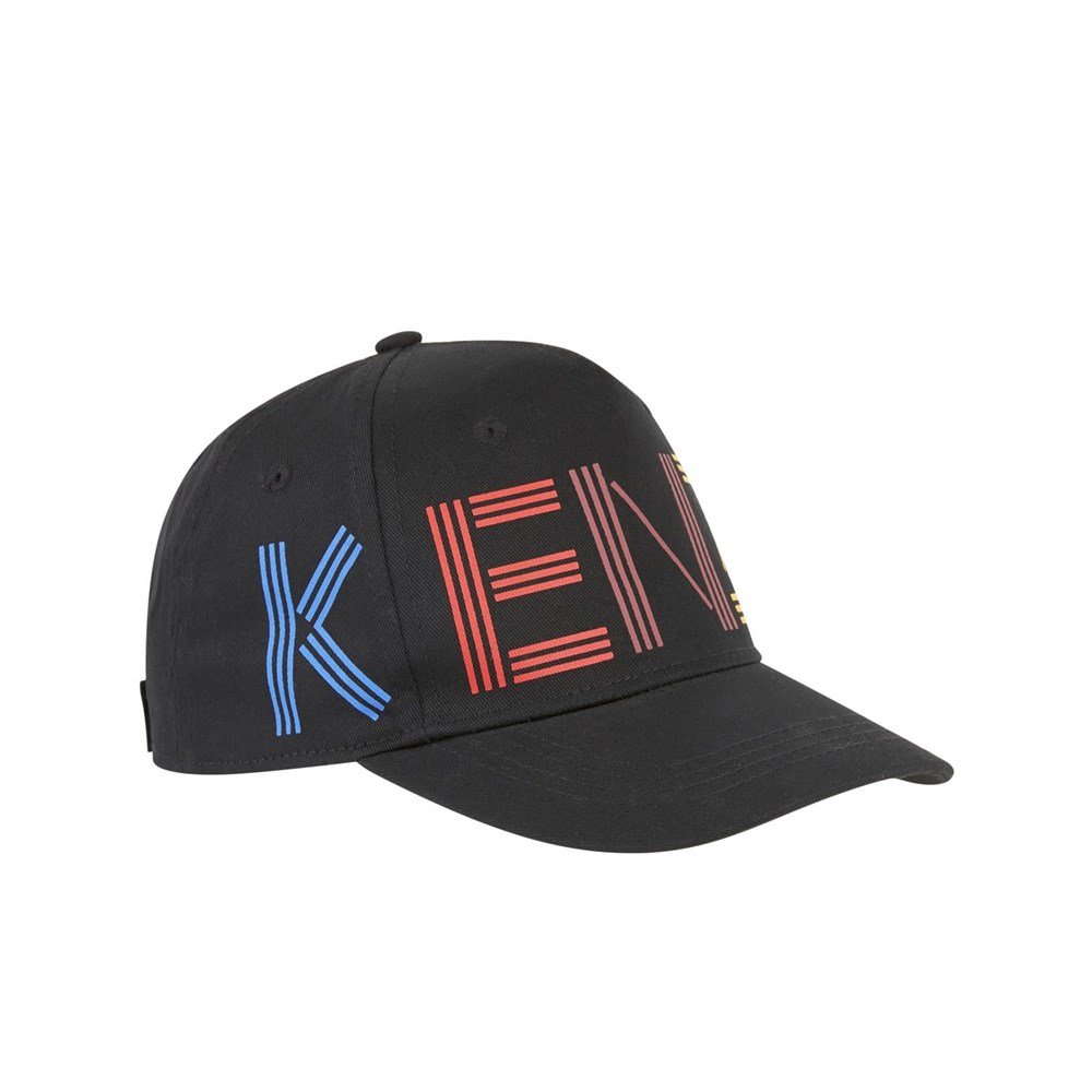Boys Black Logo Cap
