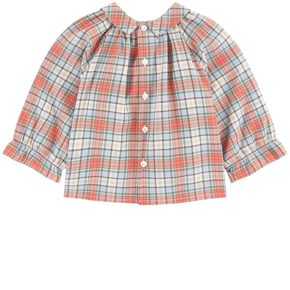 Baby Girls Dusky Blue Blouse