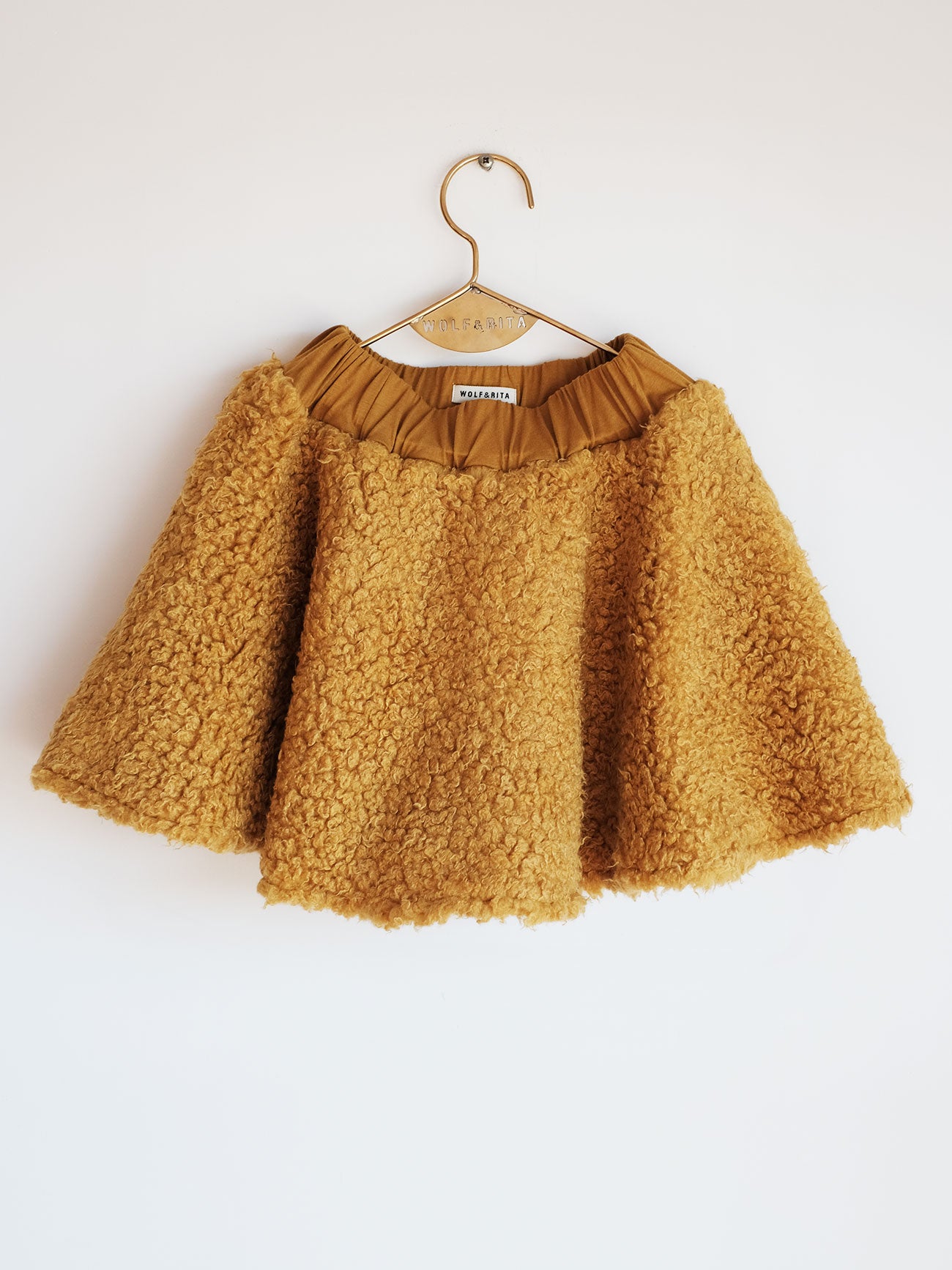 Girls Yellow "CARLA" Mini Skirt