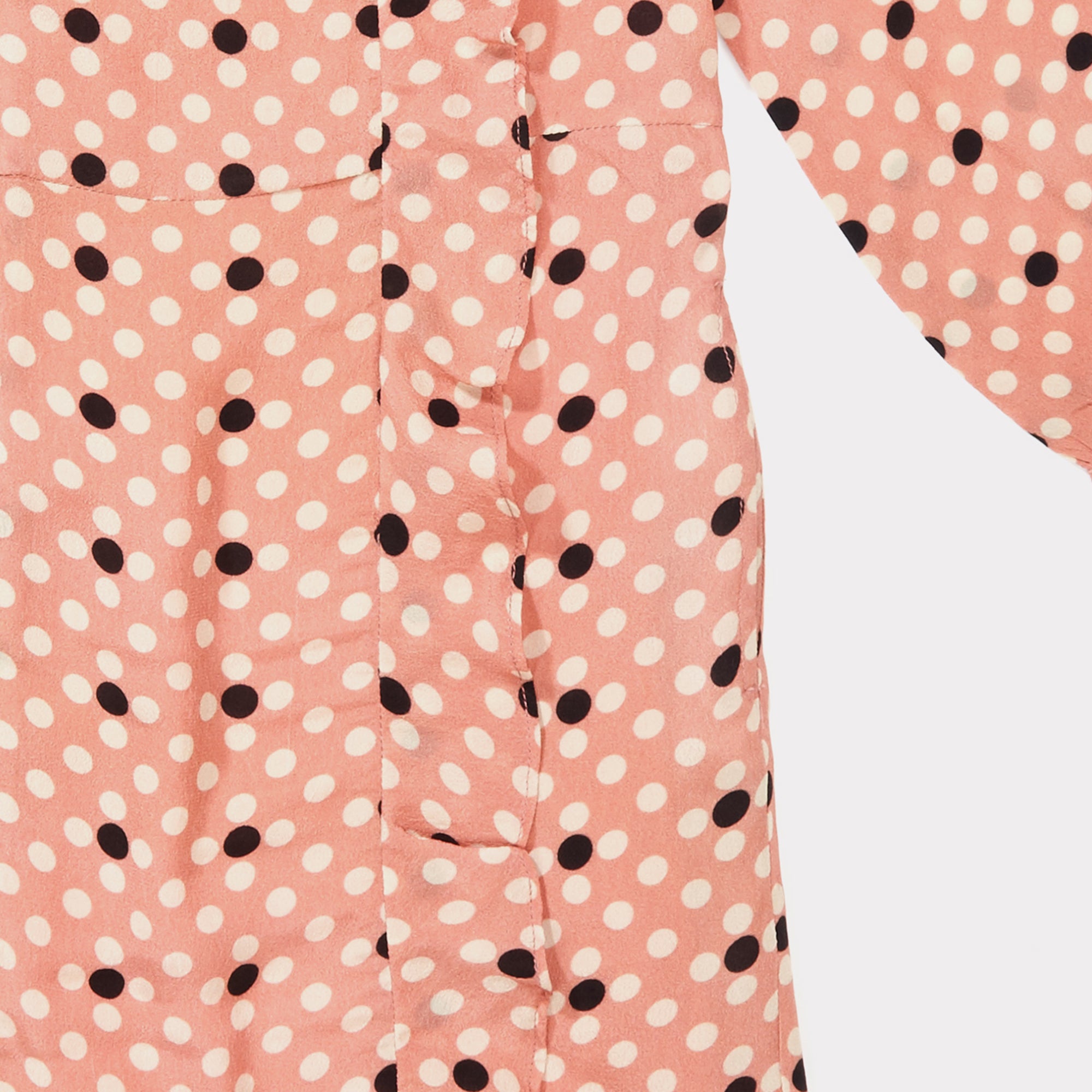 Girls Pink Dots Dress