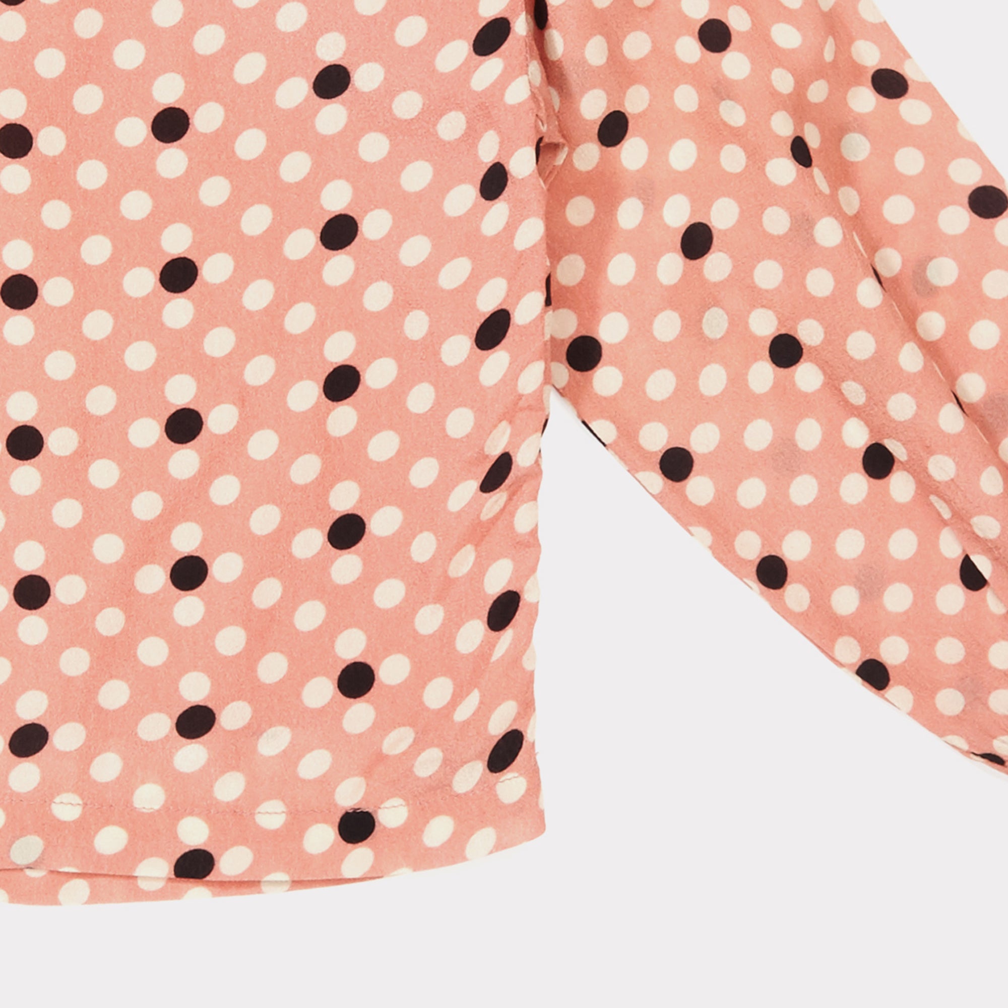Girls Rose Polka Dot Blouse