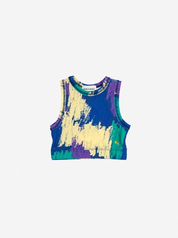 Girls Blue Sport Tank Top