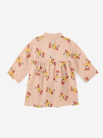 Baby Girls Light Pink Printed Dress