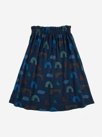 Girls Blue Logo Skirt