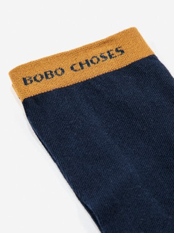 Girls Blue Cotton Tights