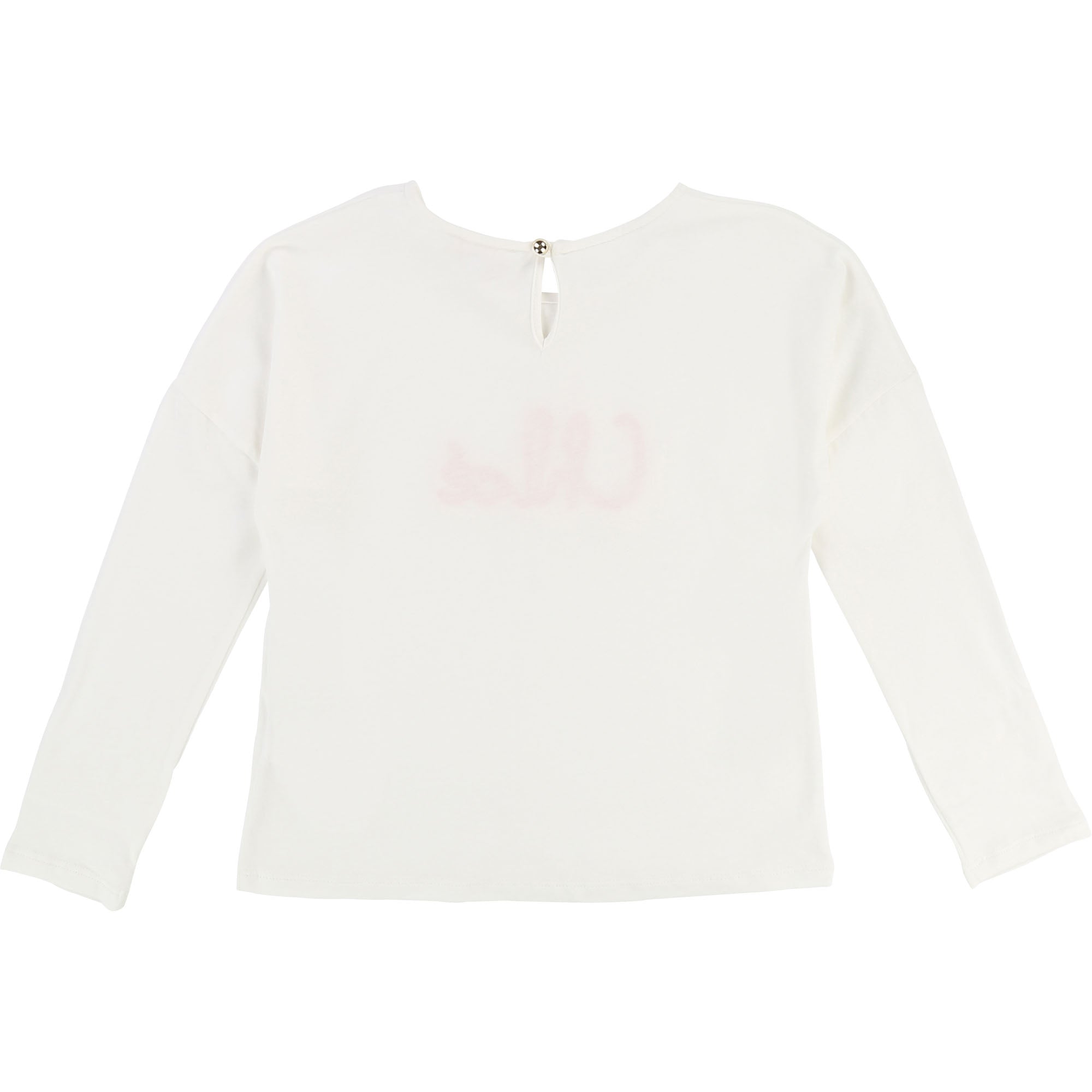 Girls White Logo Shirt
