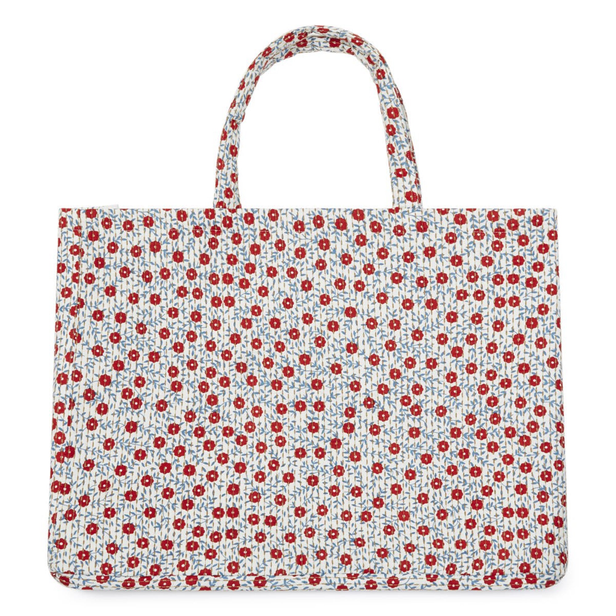 Girls Flower Cotton Tode Bag