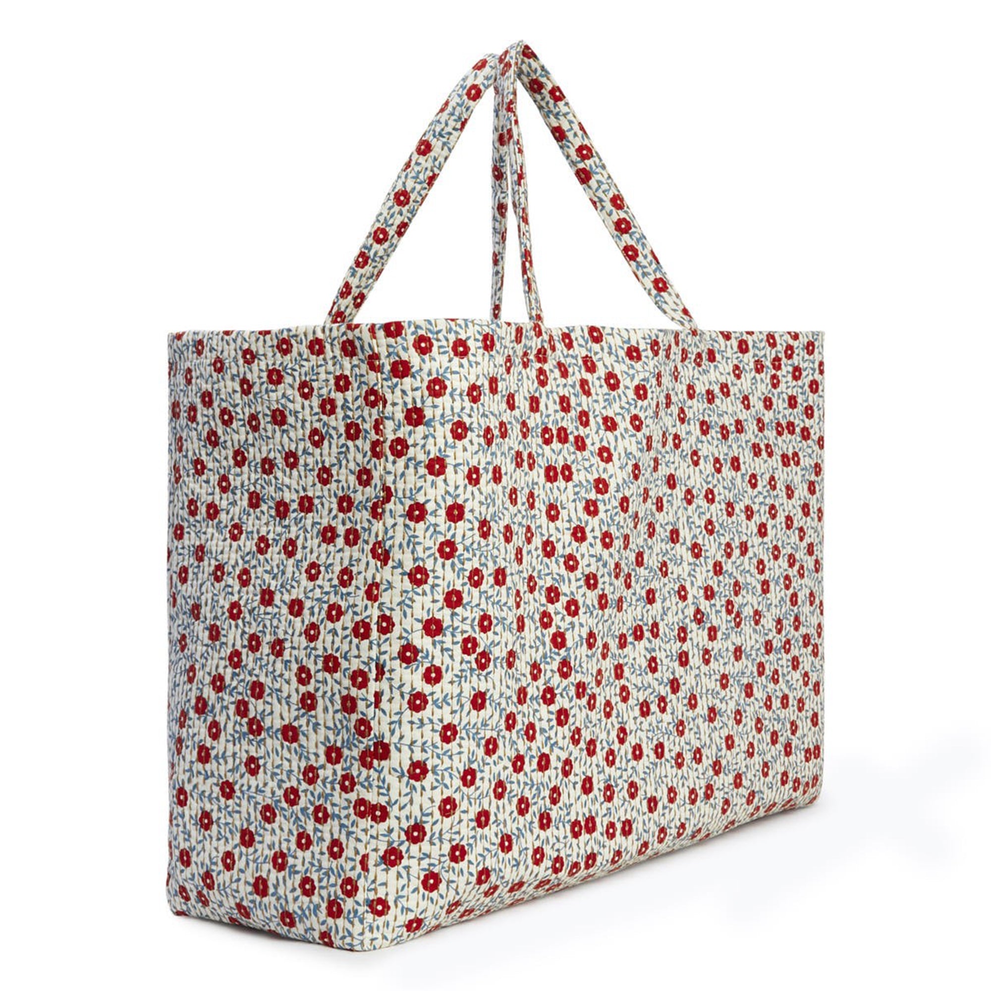 Girls Flower Cotton Tode Bag