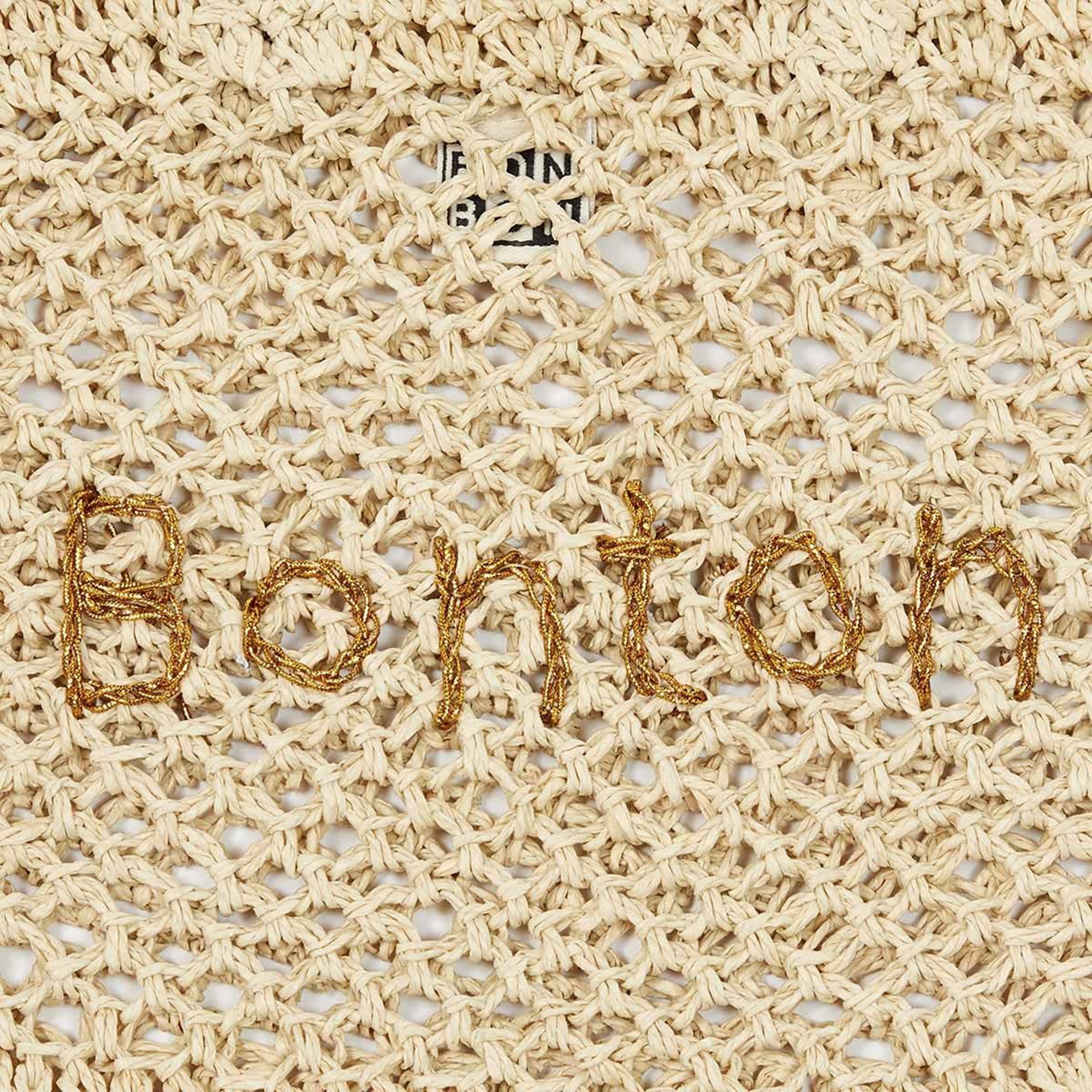 Girls Beige Paper Bag