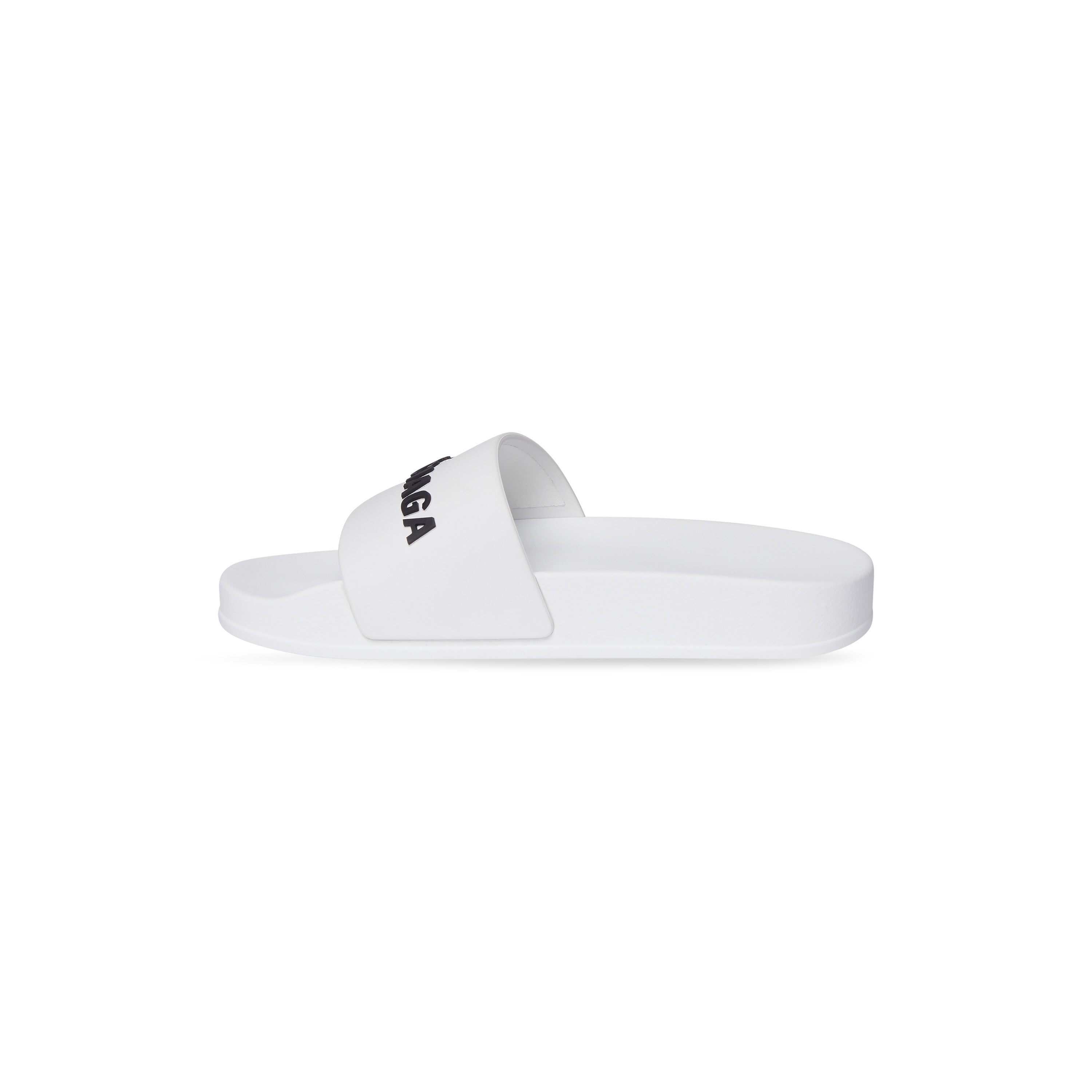 Boys & Girls White Logo Sandals