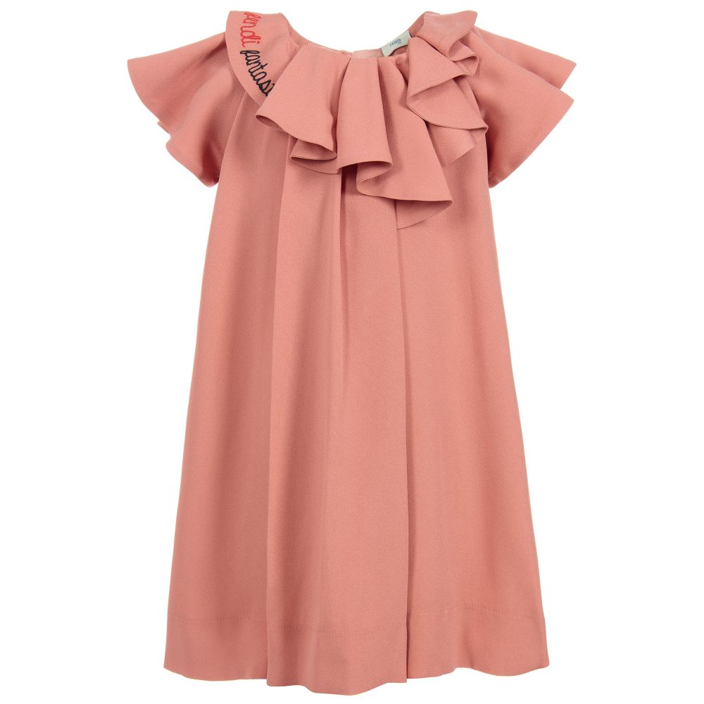 Girls Rosa Antico Dress
