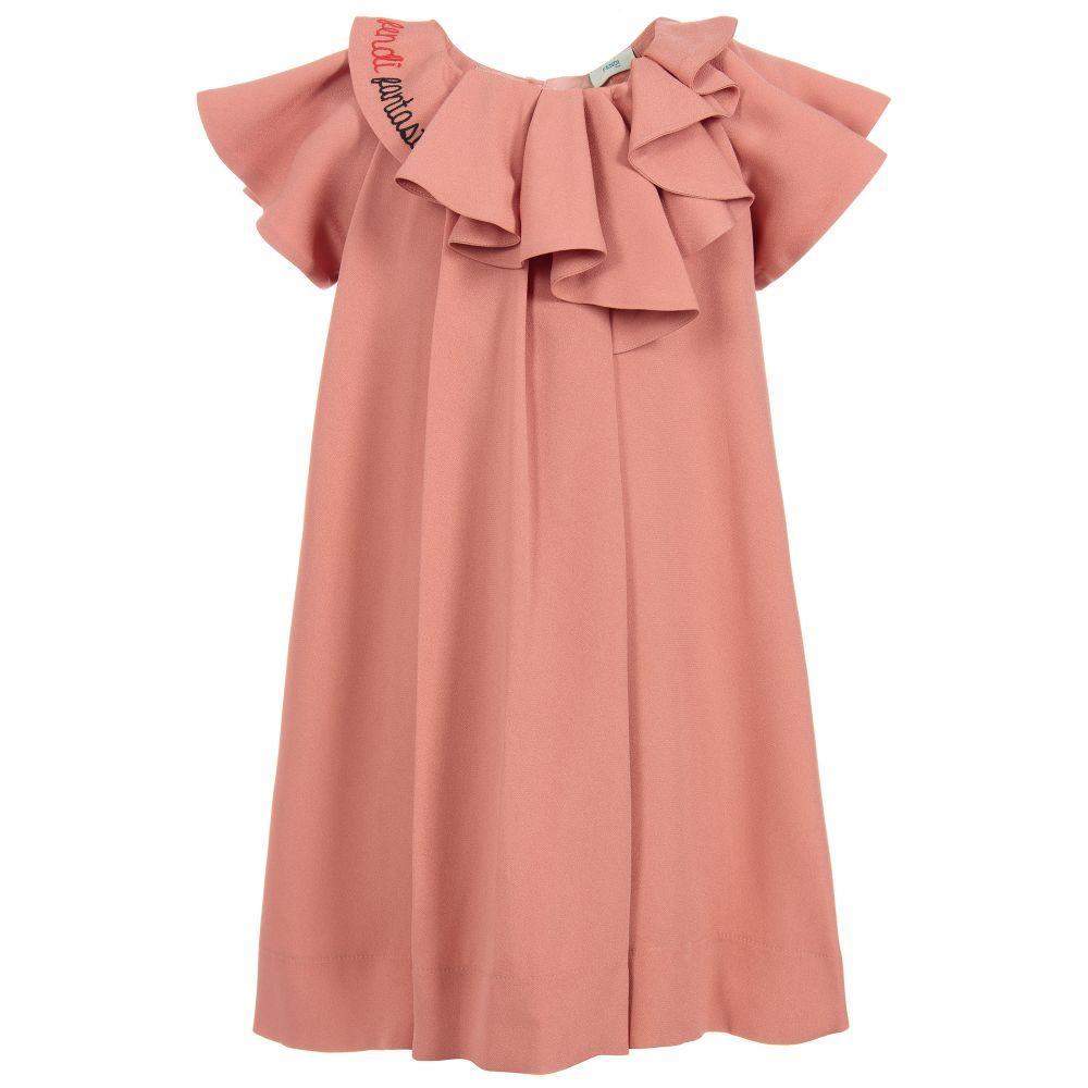 Girls Rosa Antico Dress