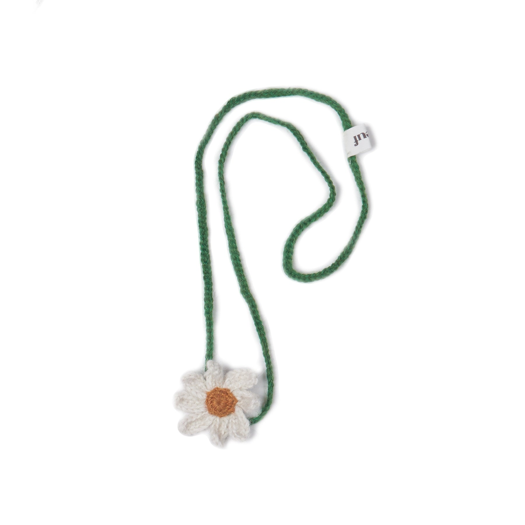 Girls White Daisy Trims Pendant - CÉMAROSE | Children's Fashion Store
