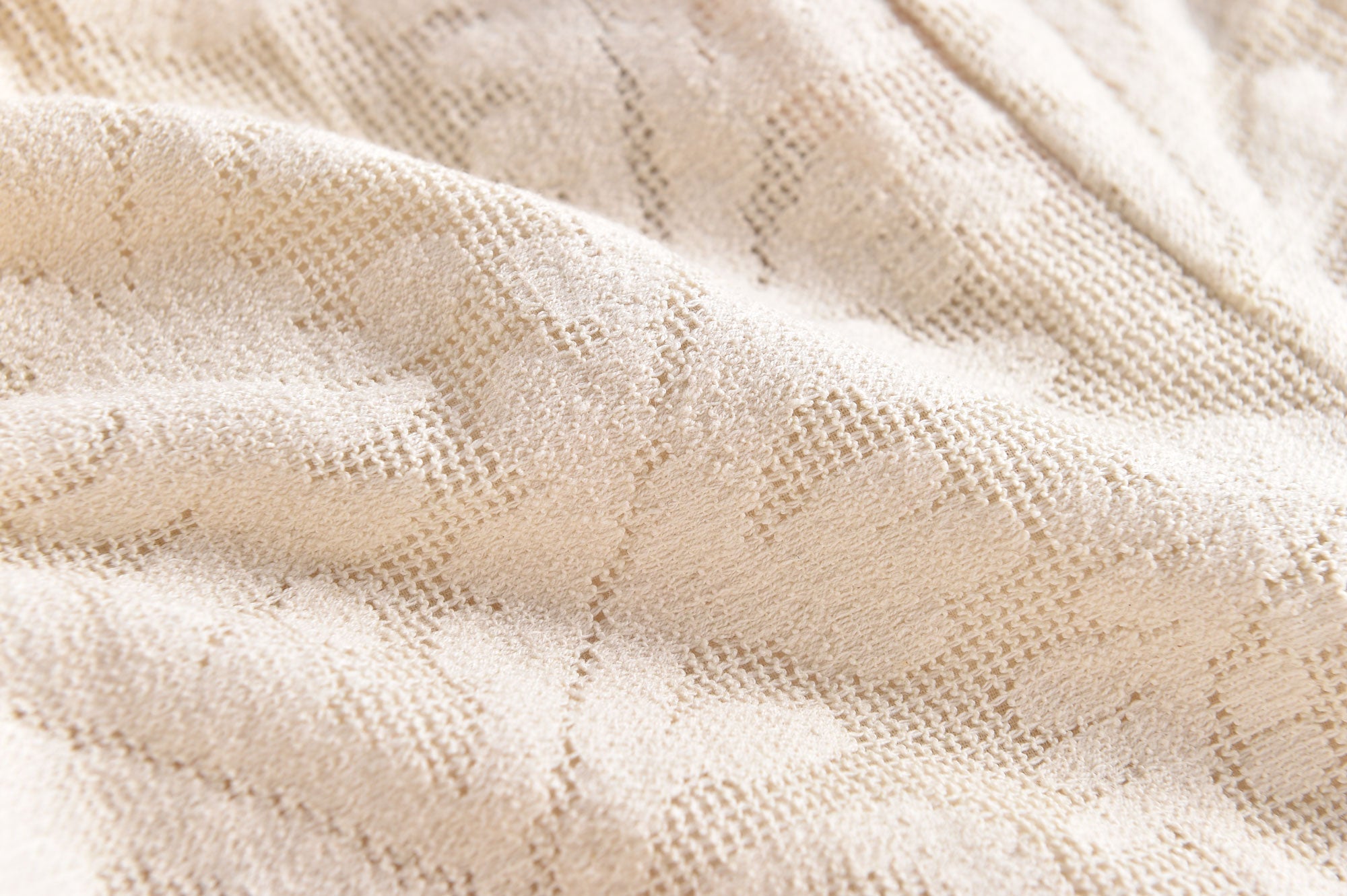 Girls Cream Baroque Lace Shorts