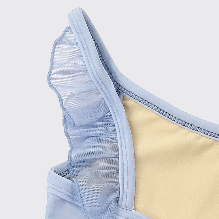 Girls Blue Ballet Onesies