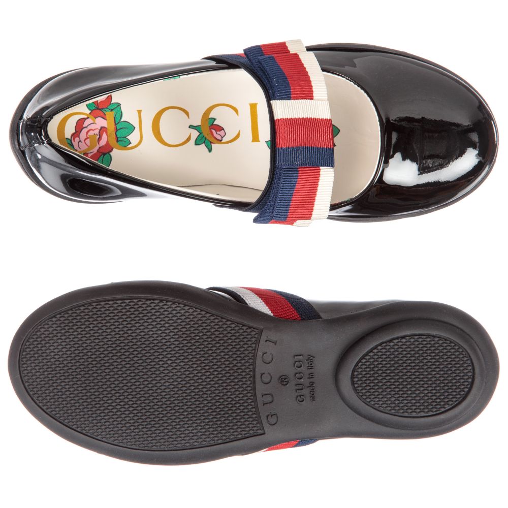 Baby Girls Black Shoes