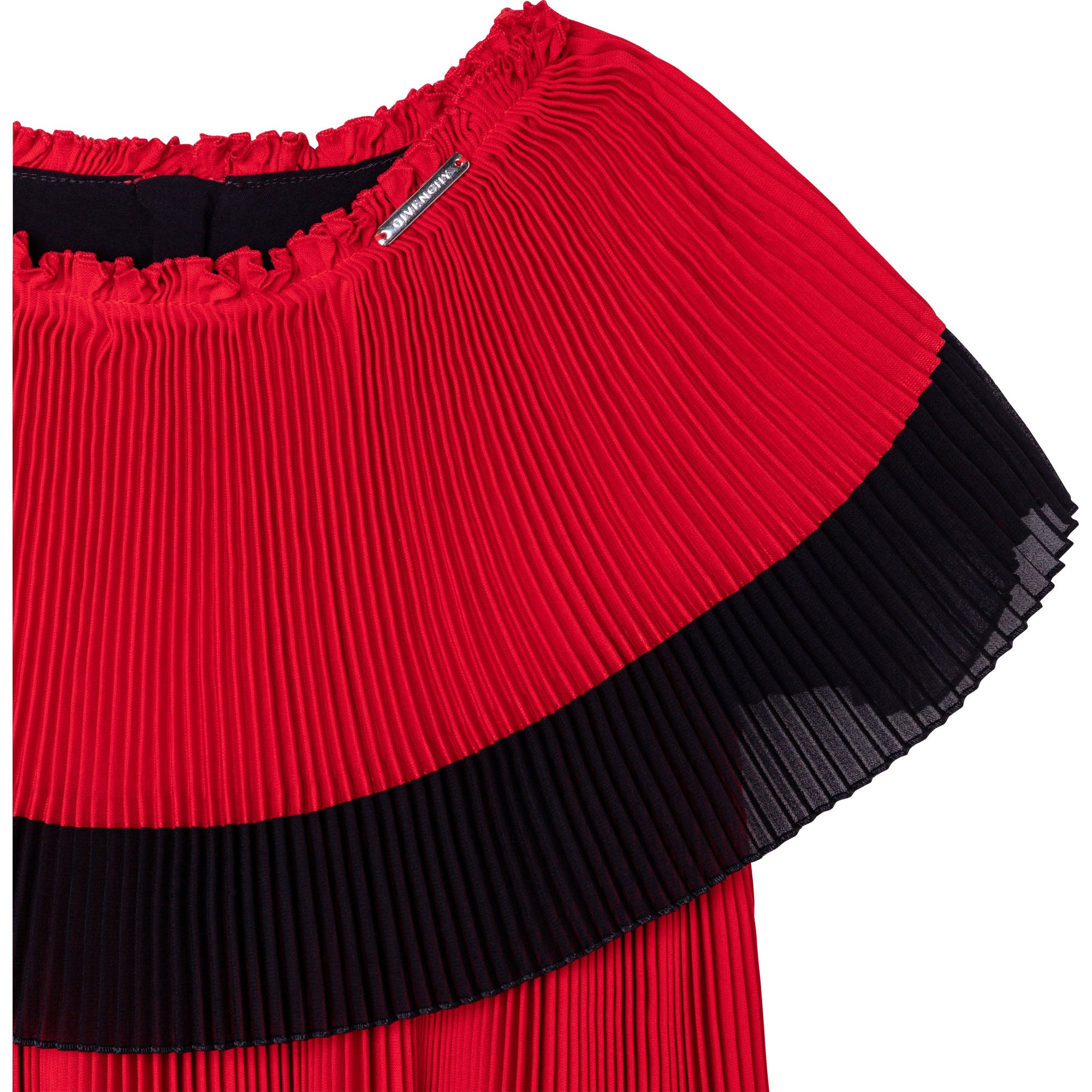Girls Red Logo Dress