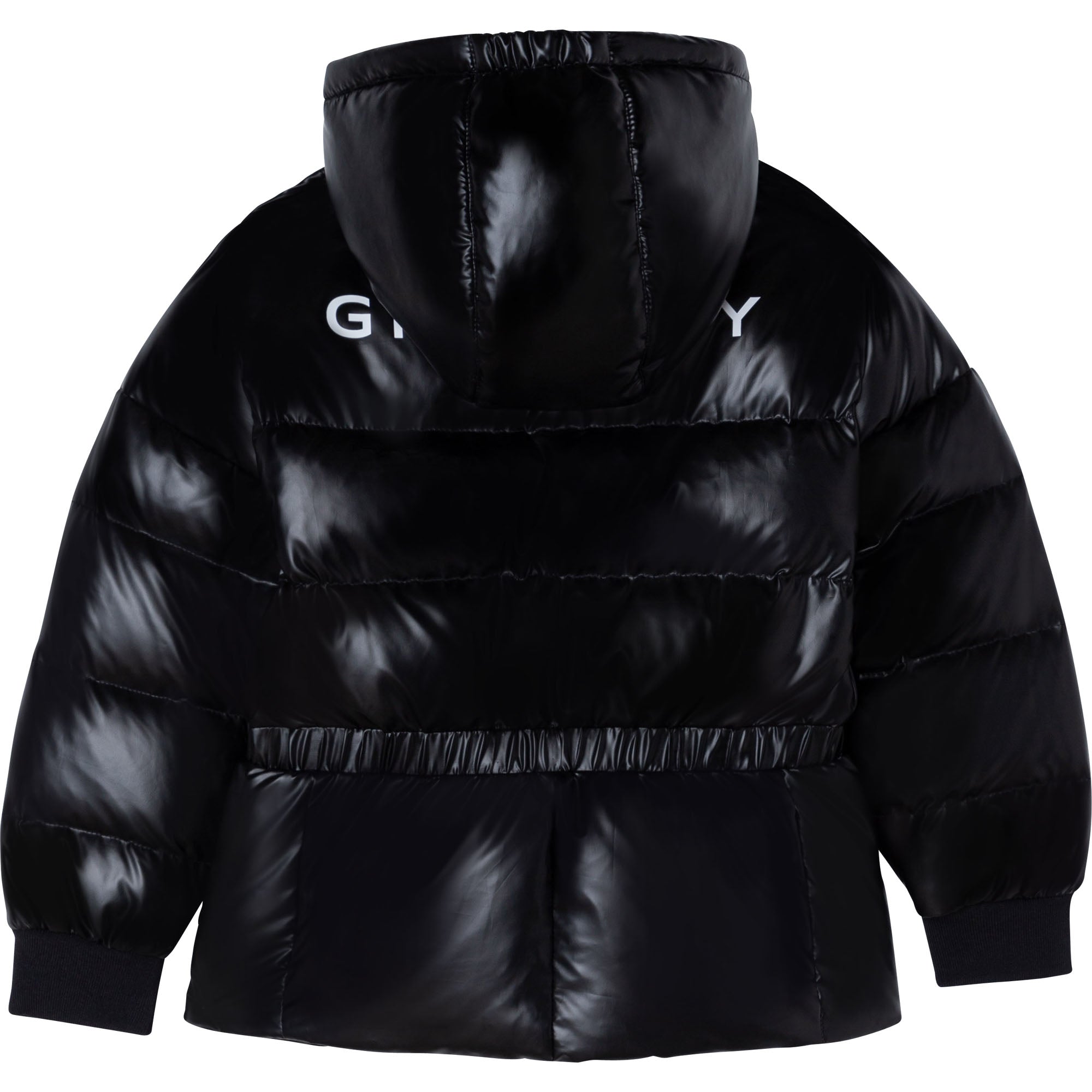 Girls Black Puffer Jacket