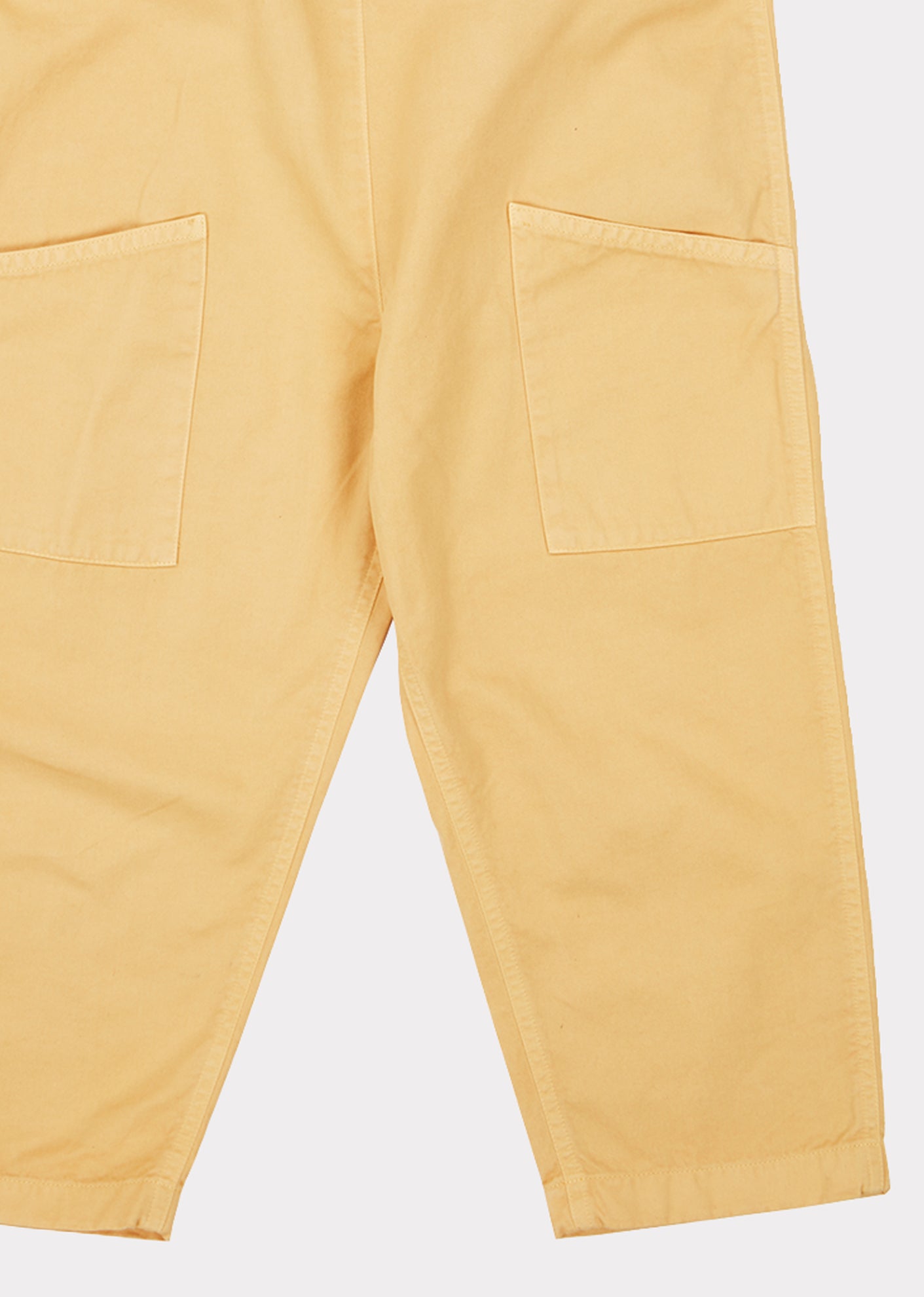 Girls Yellow Cotton Jumpsuit