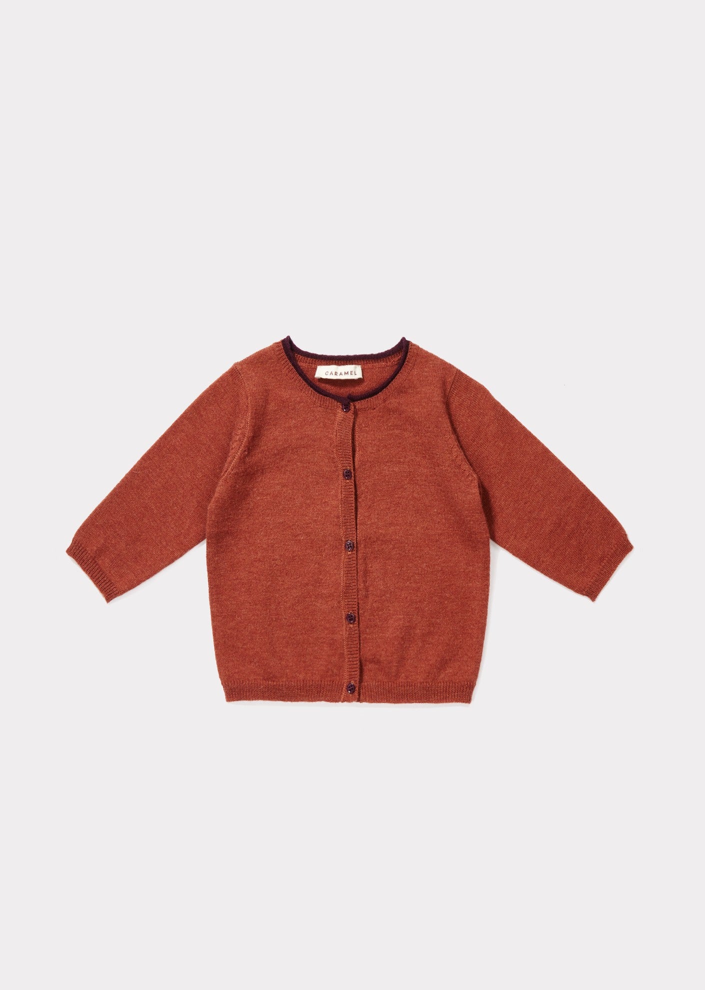 Baby Red Knitted Cardigan