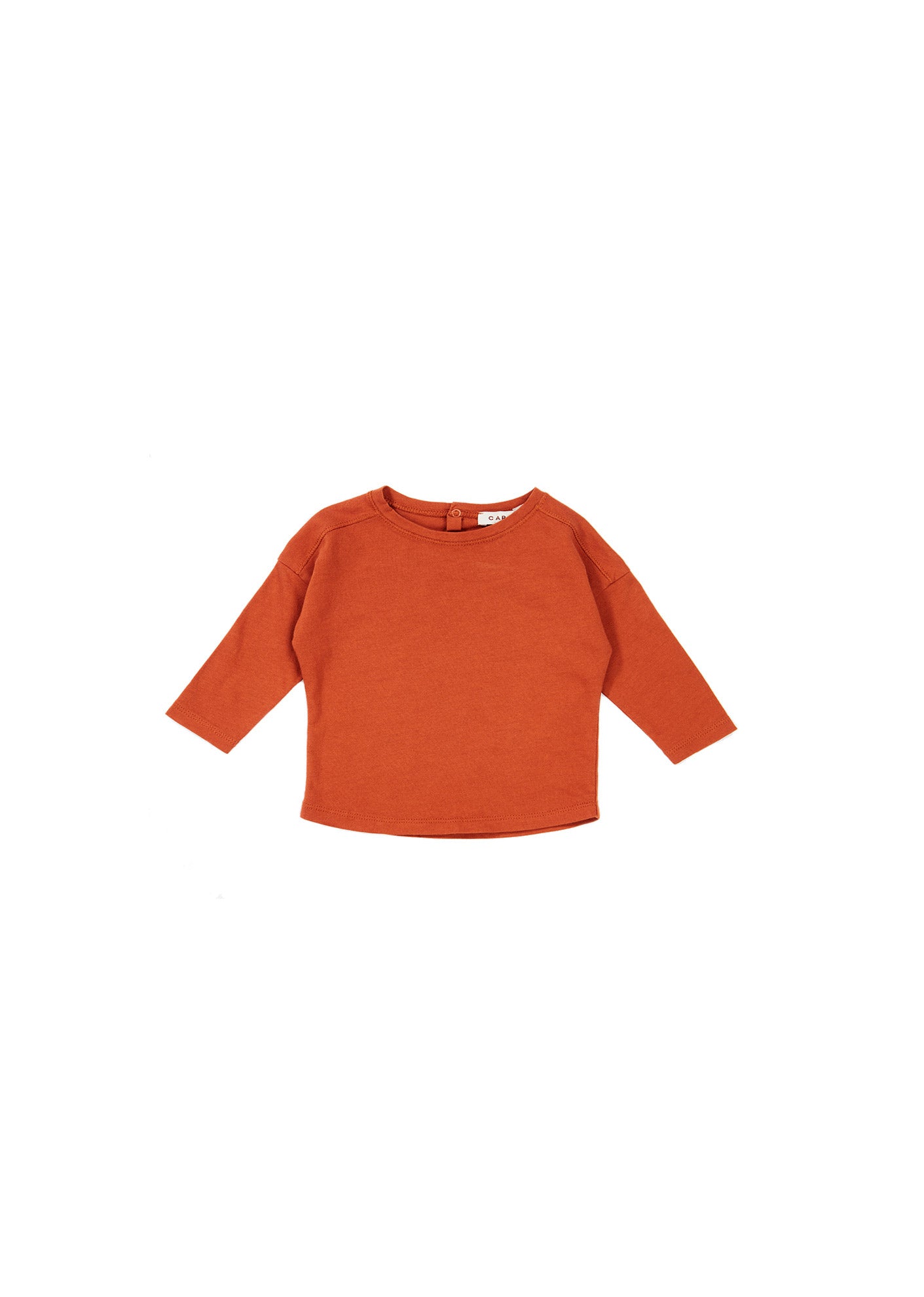 Baby Girls Red Cotton Shirt