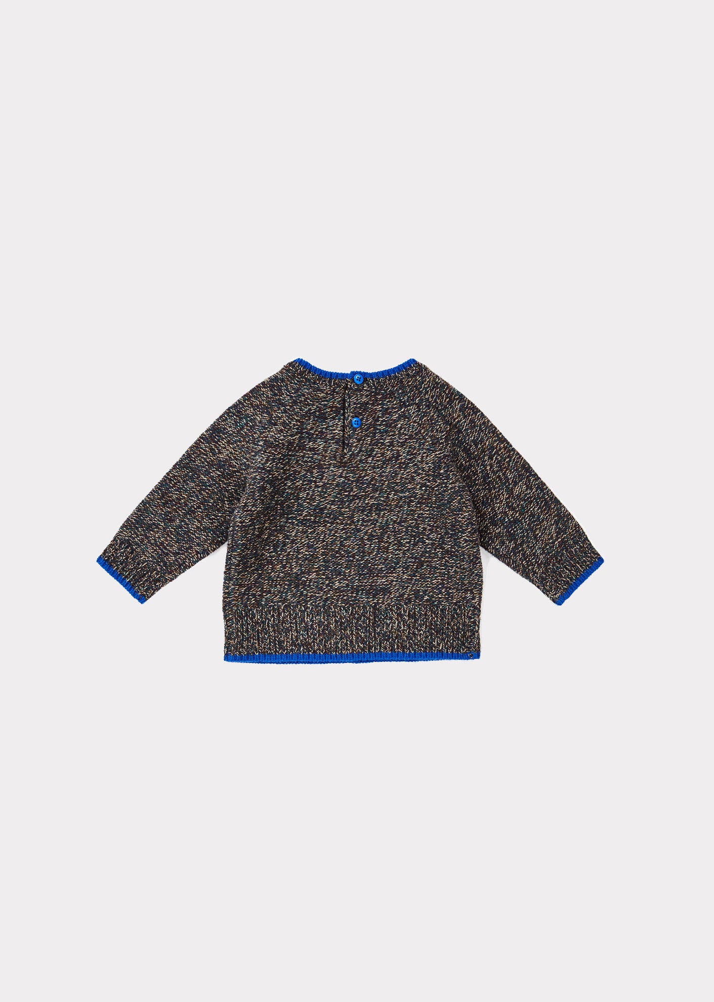 Baby Boys & Girls Dark Grey Wool Sweater