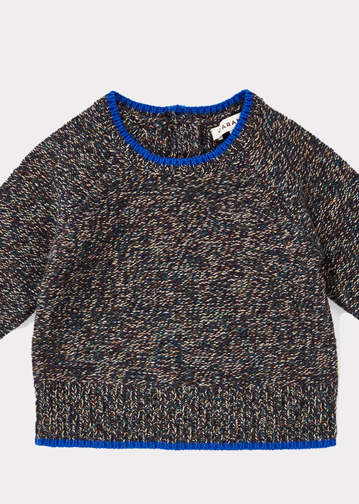 Baby Boys & Girls Dark Grey Wool Sweater