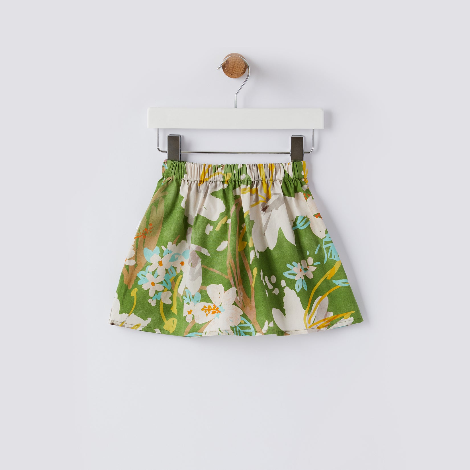 Girls Eucalyptus Green Skirt