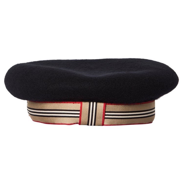 Girls Black Felt Hats