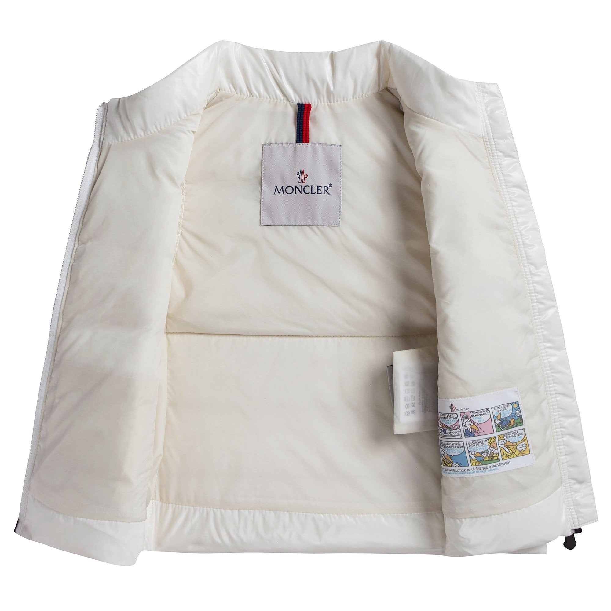 Girls Ivory 'Ghany' Down Gilet