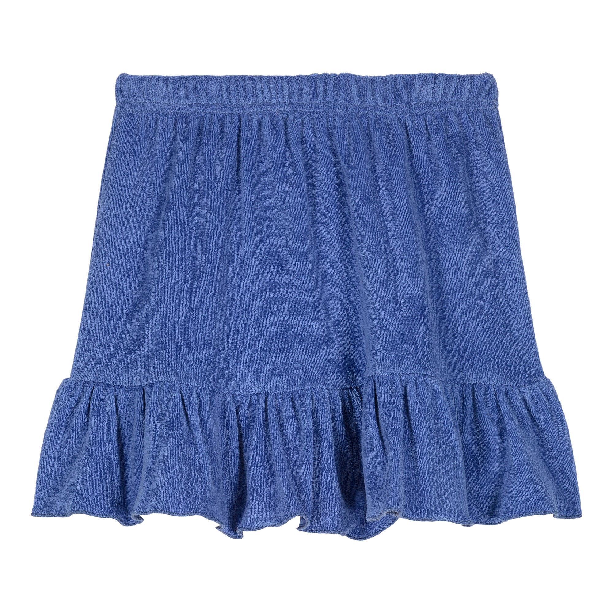 Girls Blue Cotton Skirt