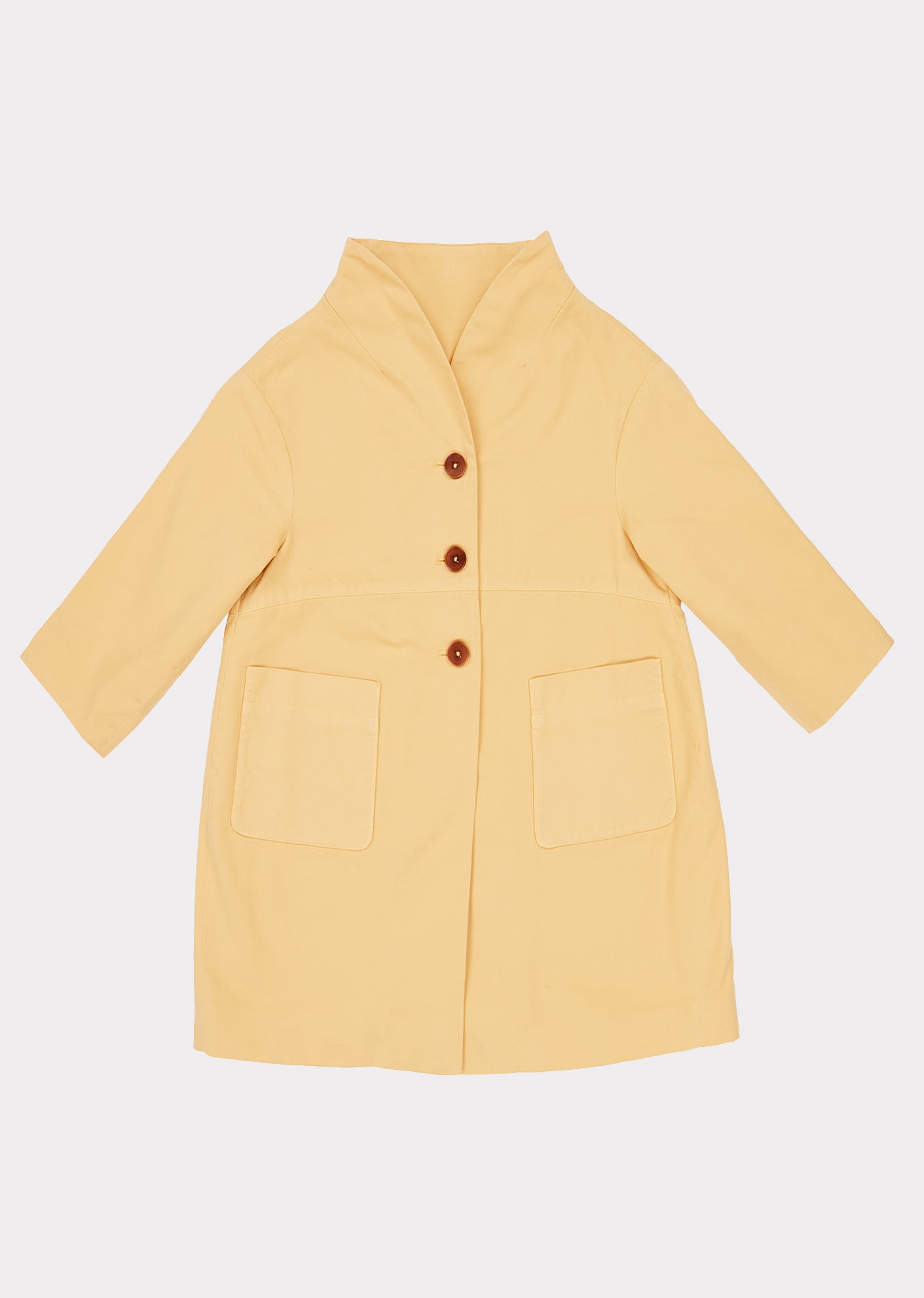 Girls Yellow Coat