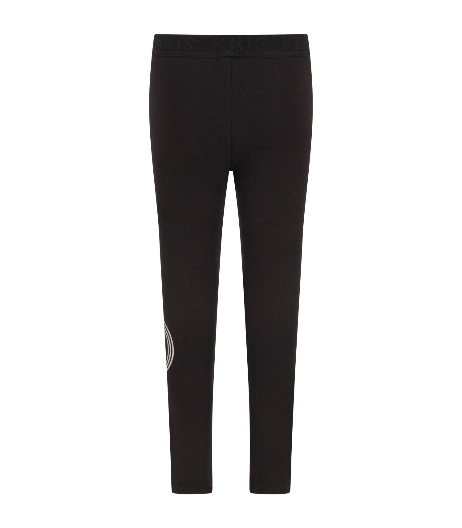 Girls Black Logo Trousers