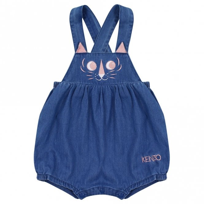 Baby Girls Indigo Denim Shorts & T-shirt Set