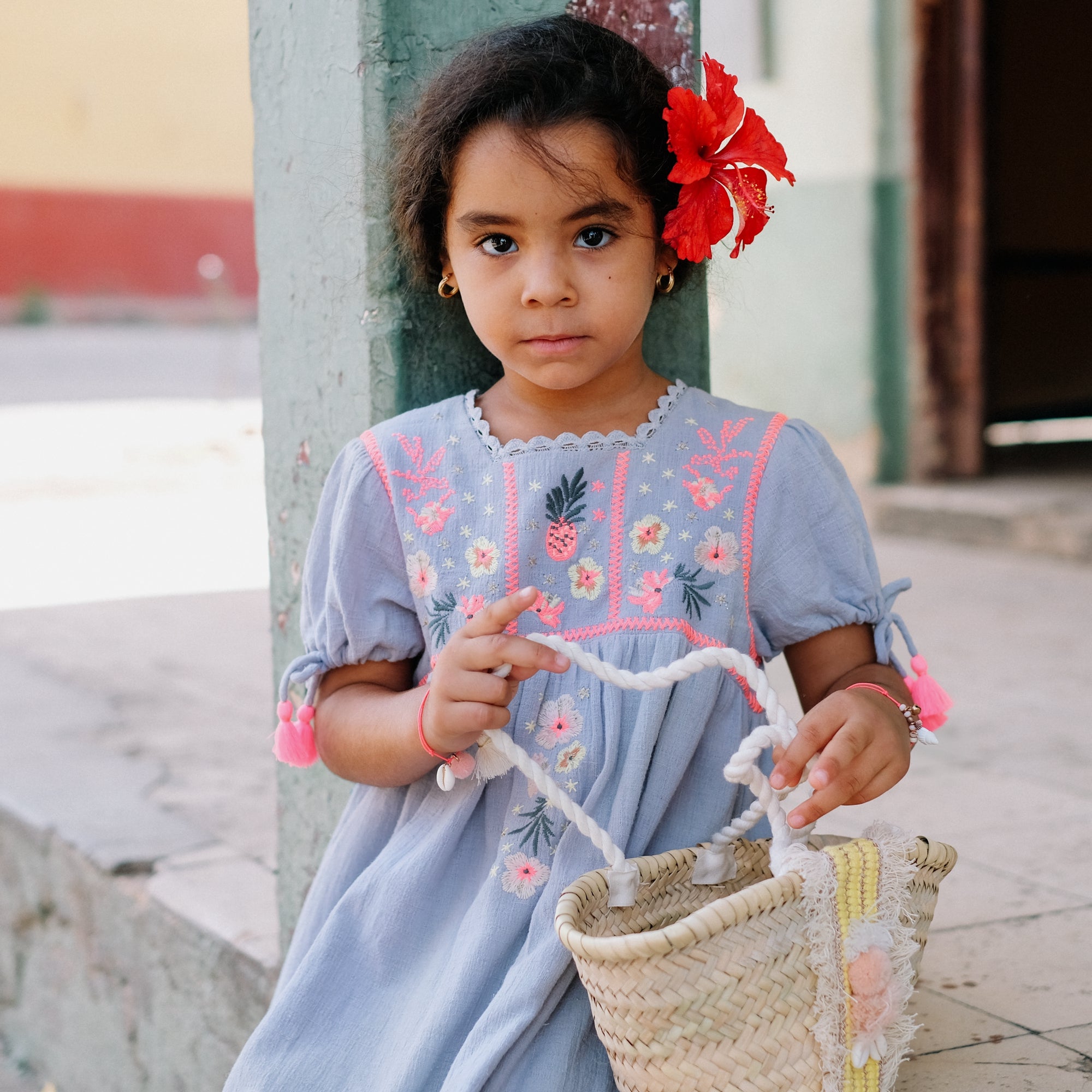 Girls Citron Basket