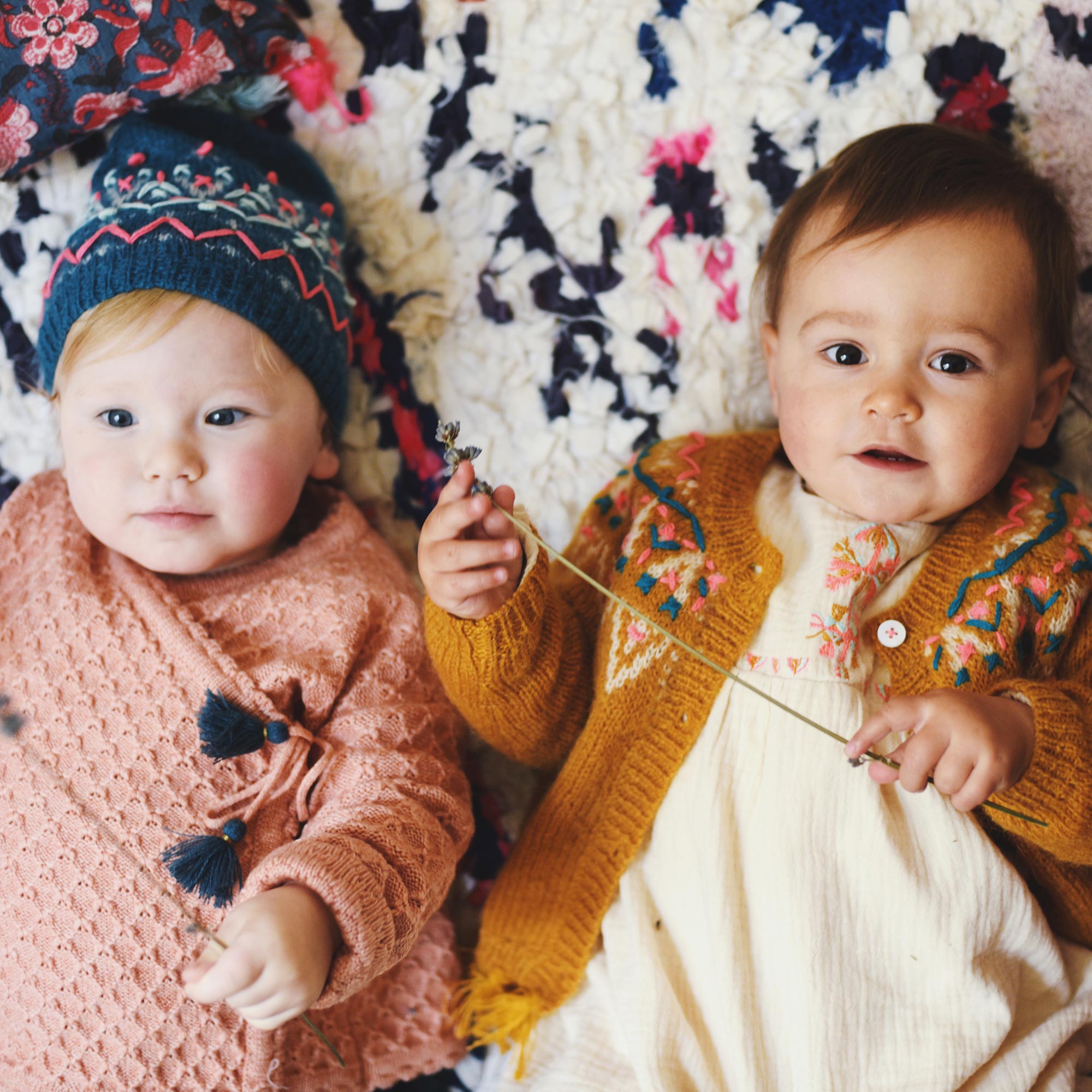 Girls Blue "Arthur" Hat
