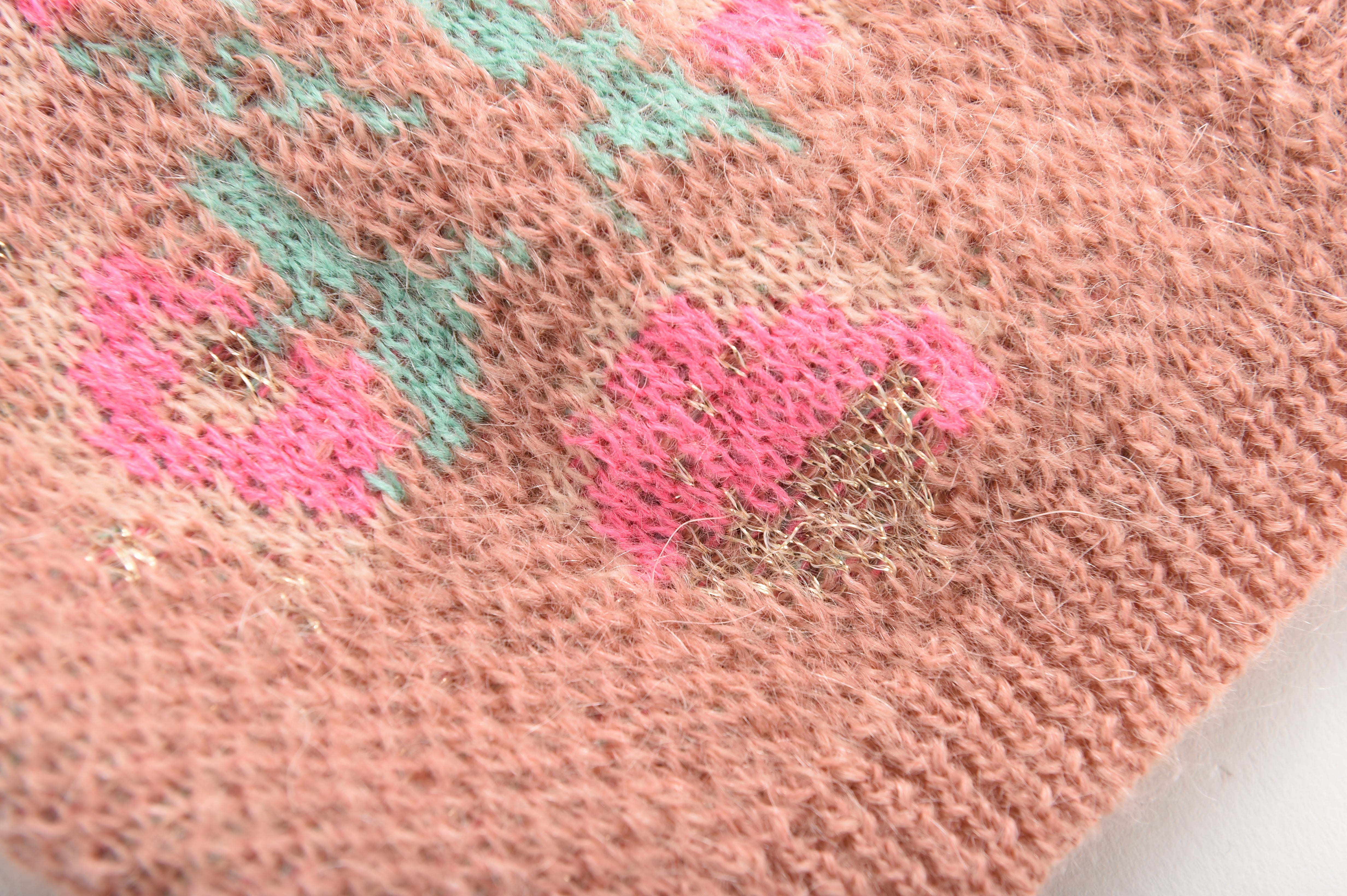 Girls Pink Embroidered Cardigan