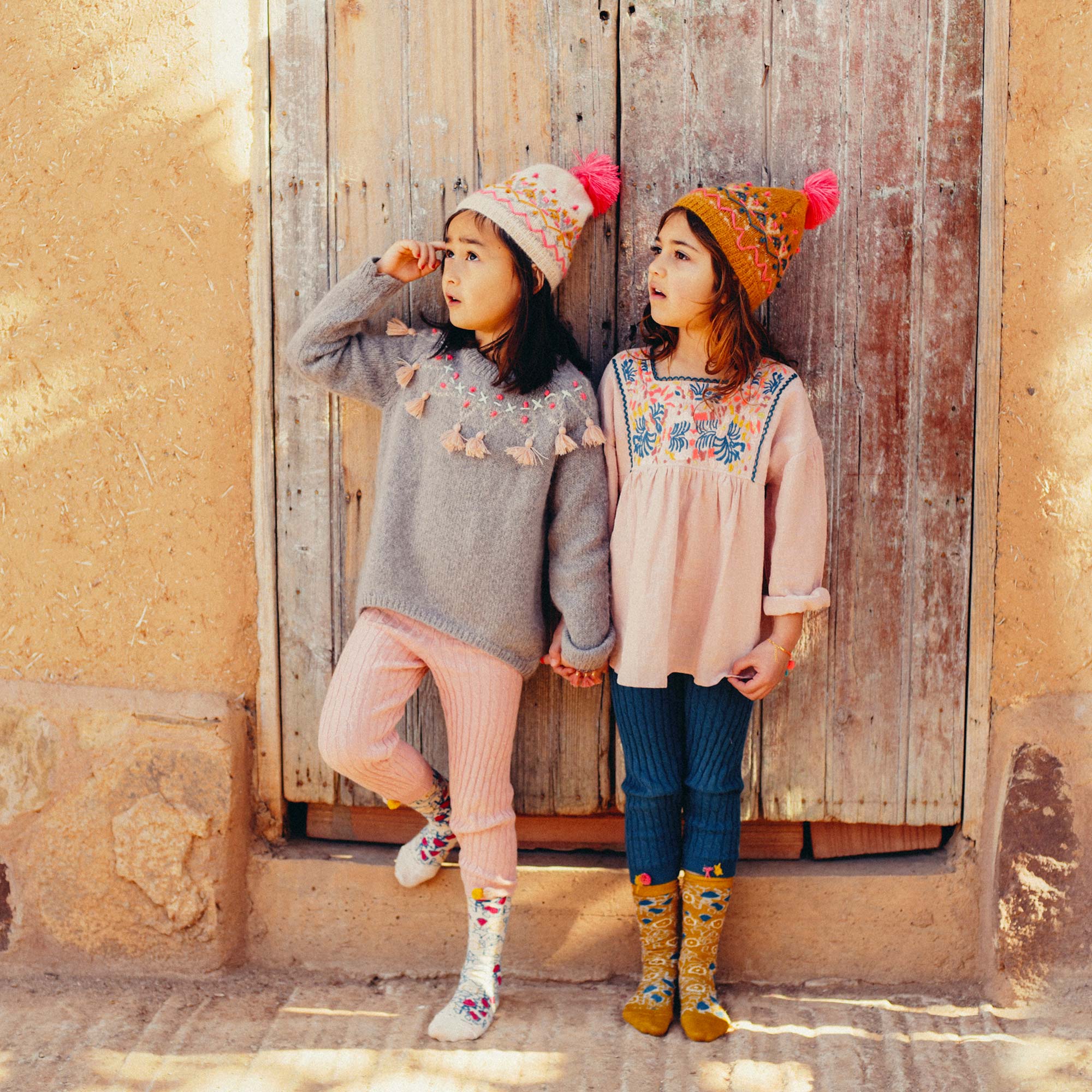 Girls Grey "Edgard" Sweater