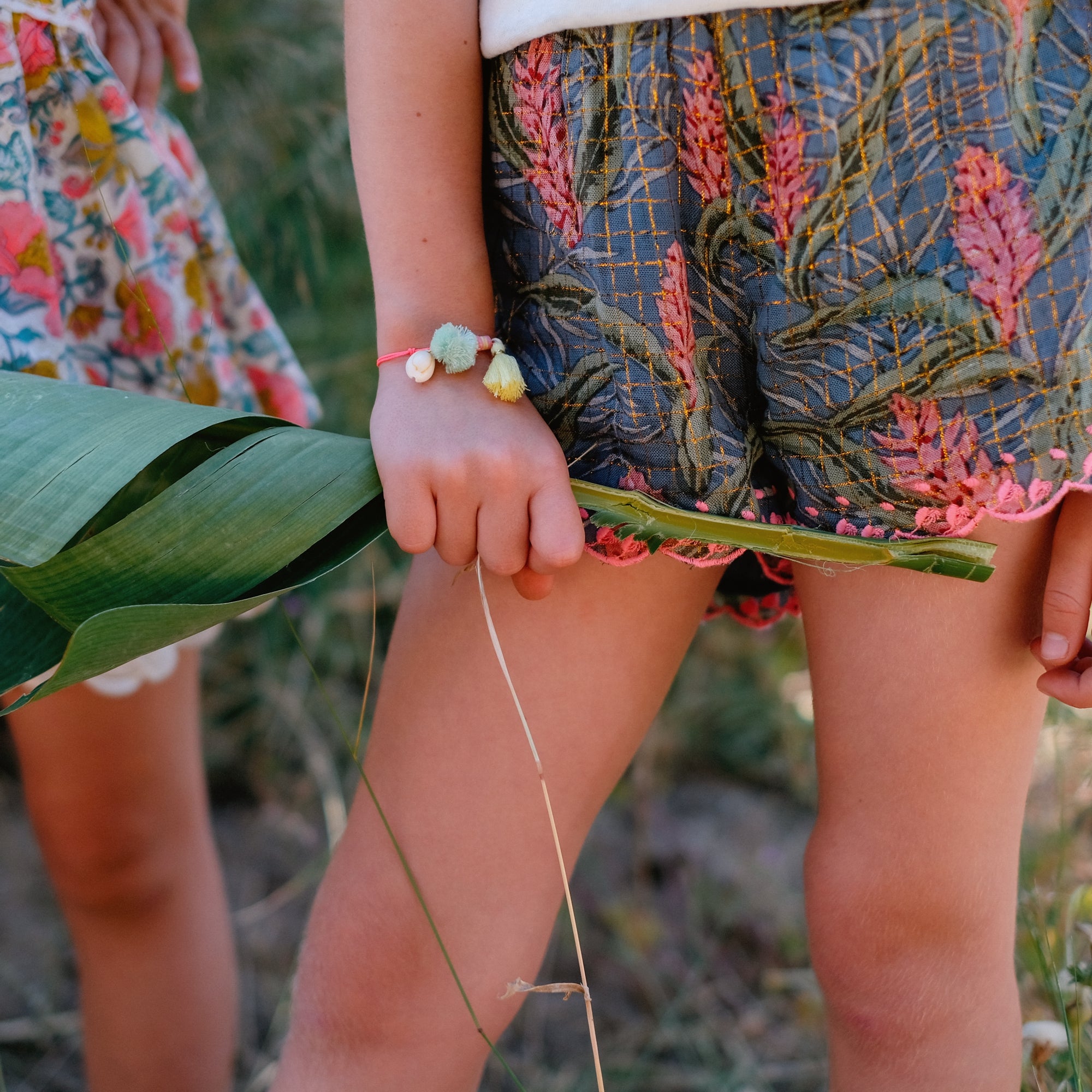 Girls Lagoon Leaves Shorts
