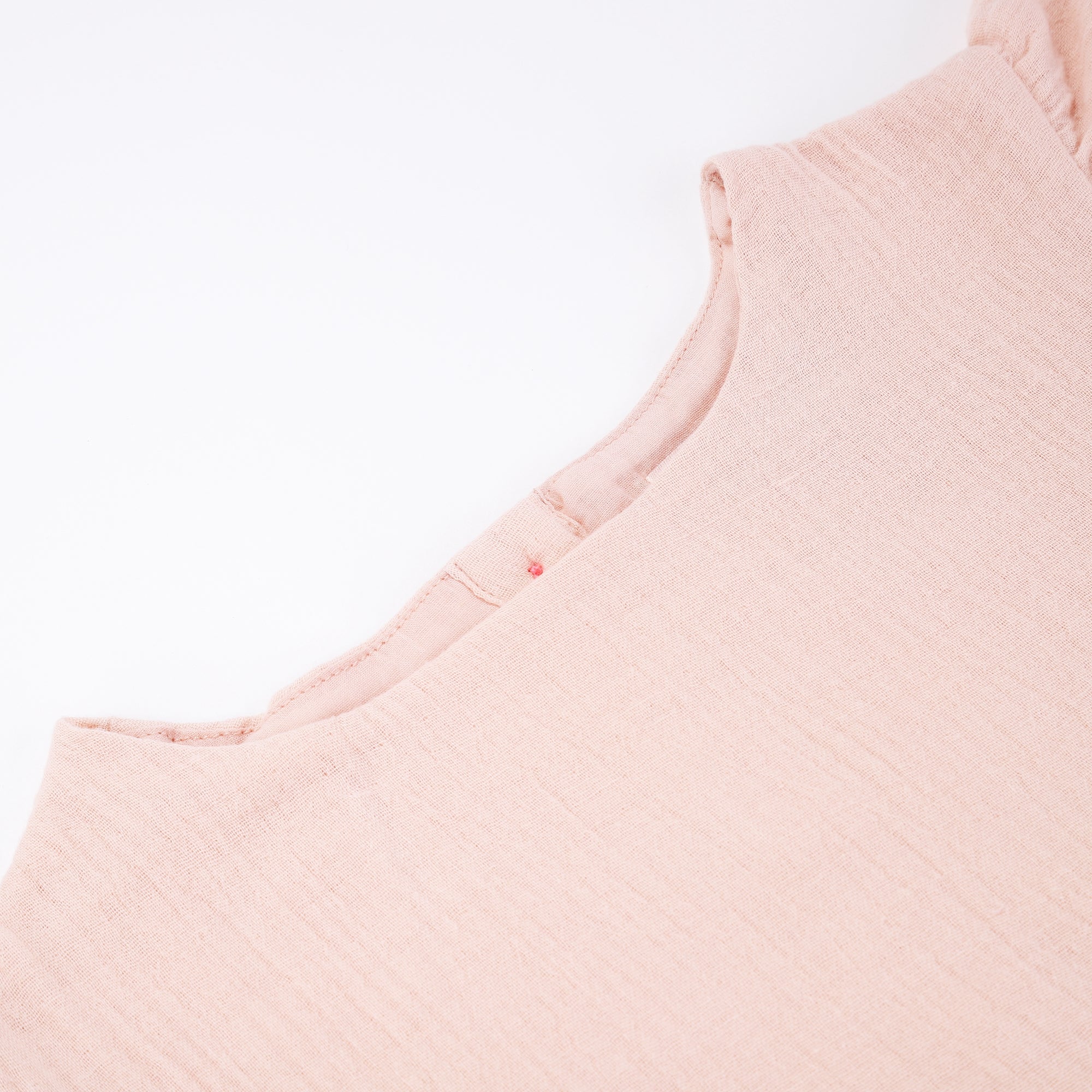 Girls Blush Cotton Top