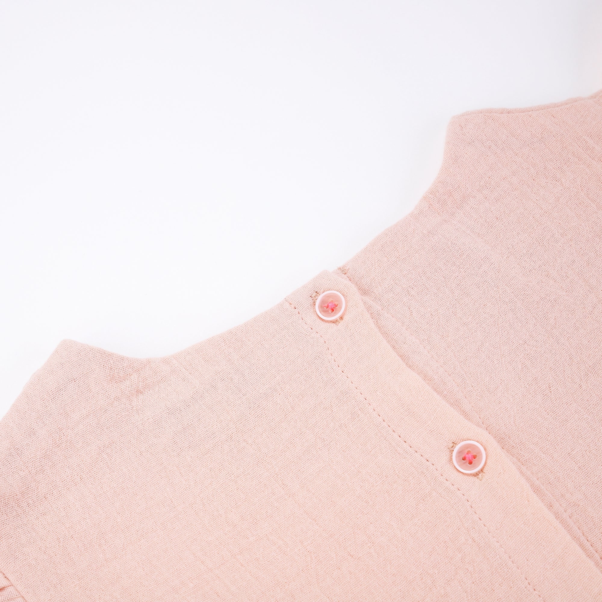 Girls Blush Cotton Top