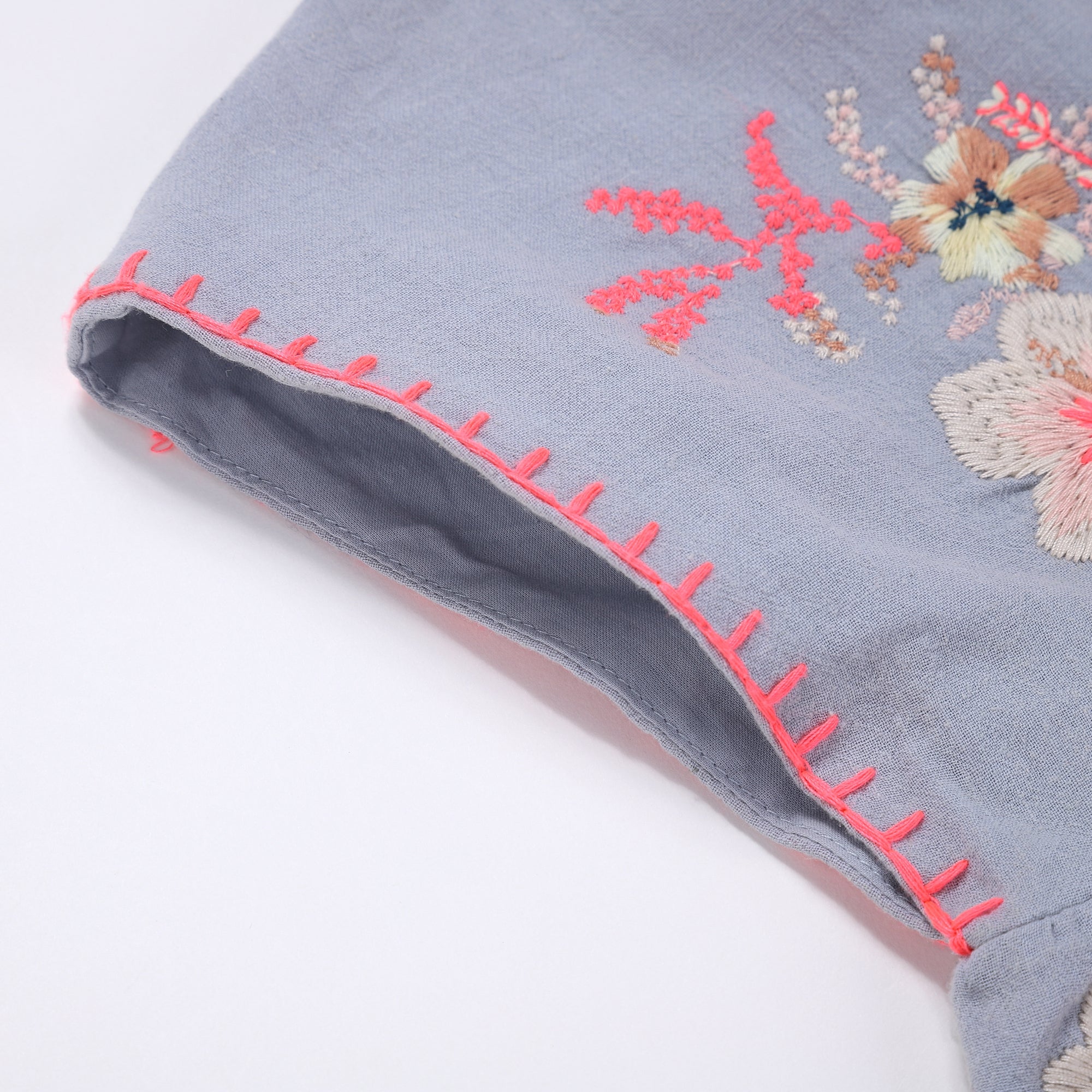 Girls Silver Cloud Top