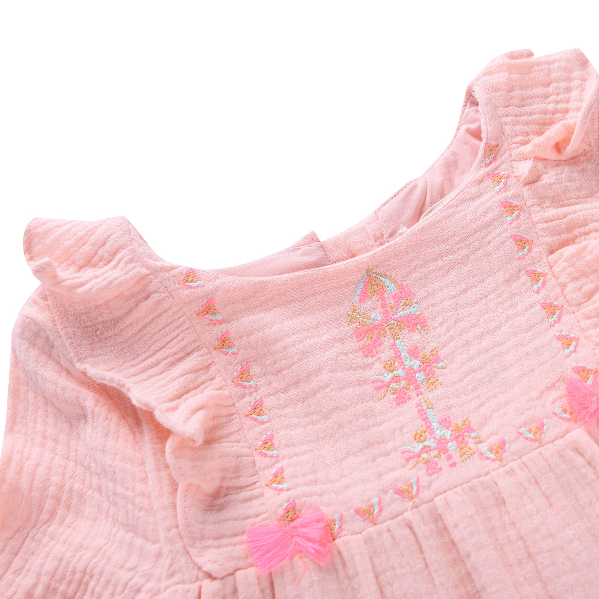 Girls Pink "Ella" Cotton Top