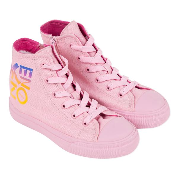 Girls Bubble Pink Logo Shoes