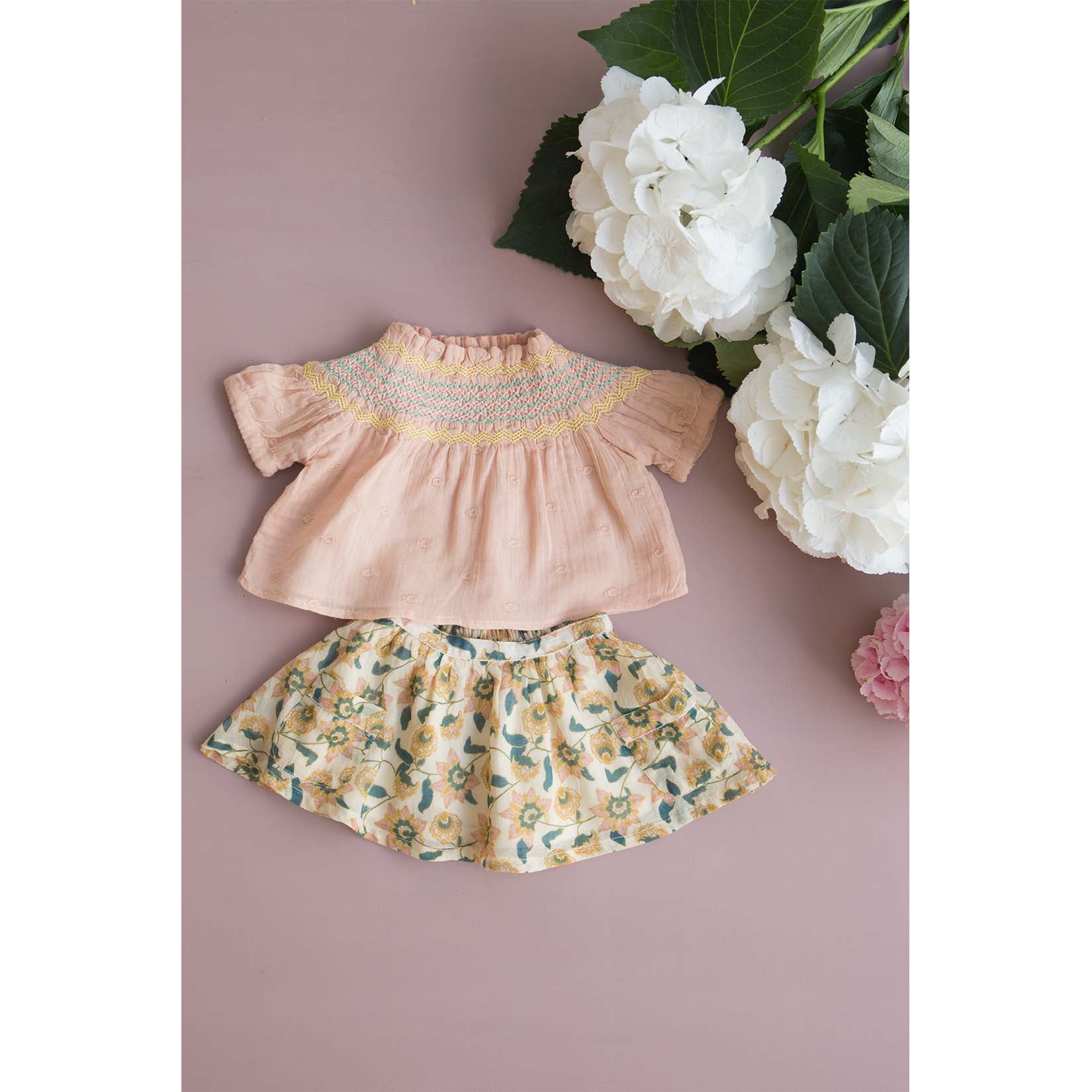 Girls Sienna Plumetis Blouse
