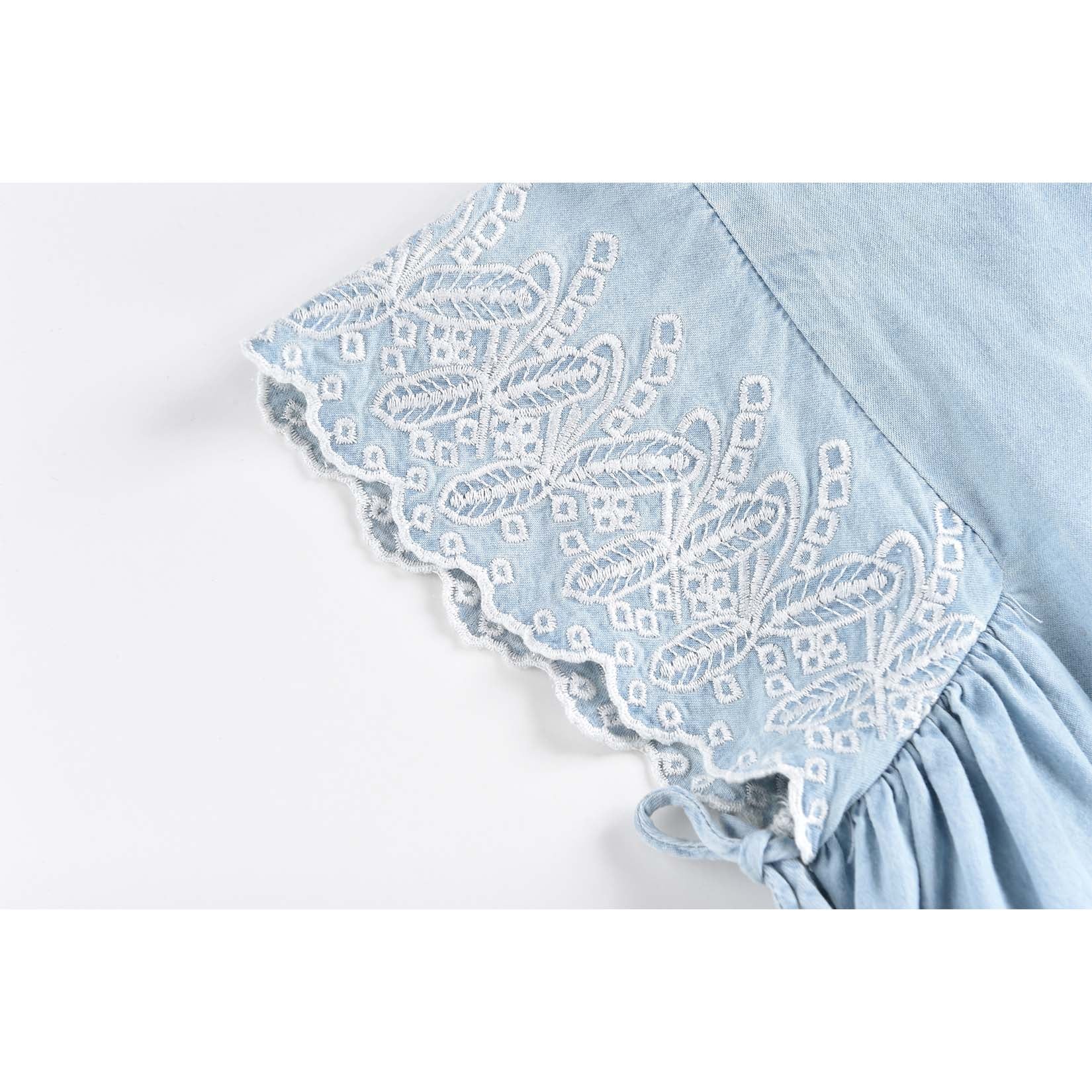 Girls Chambray Cordoba Dress