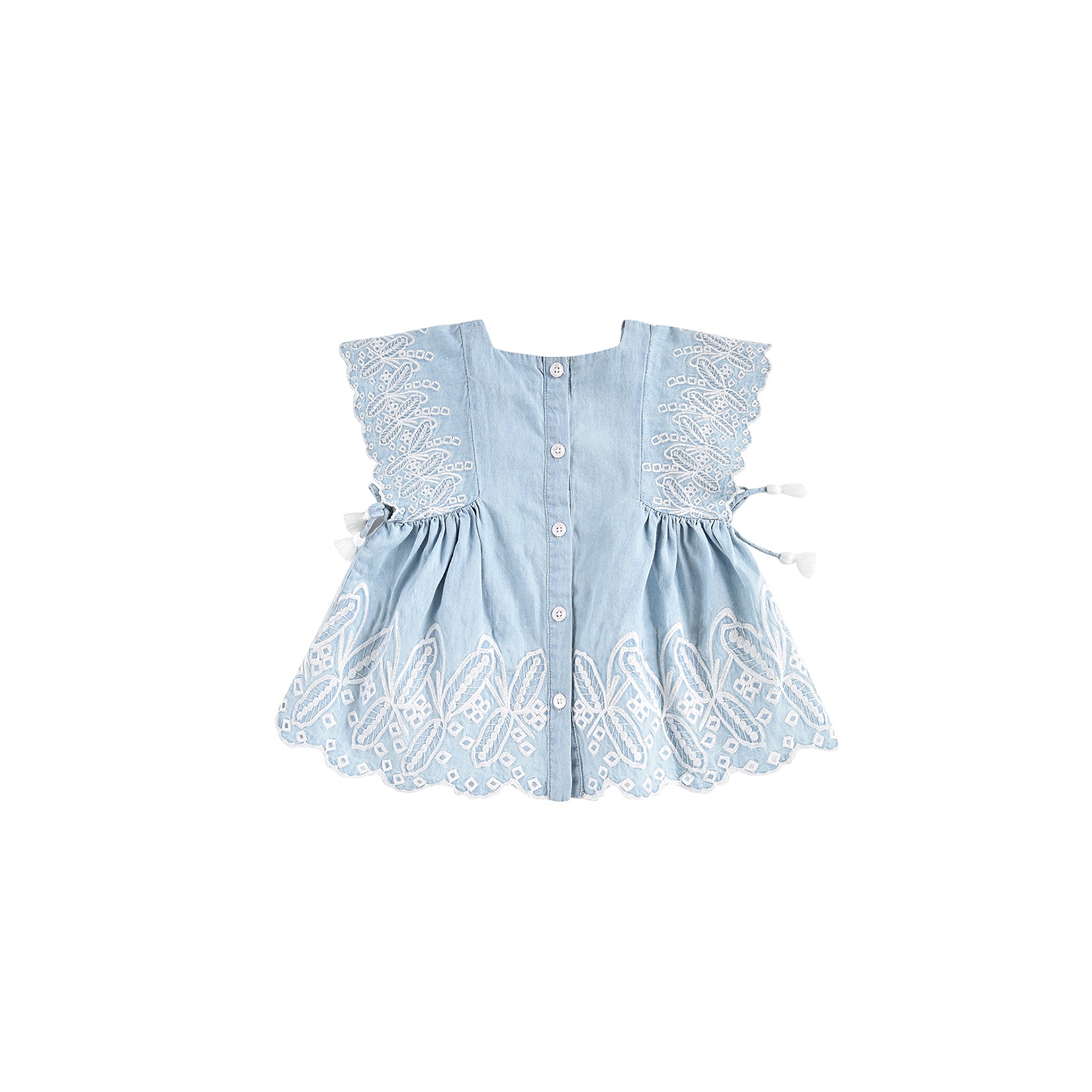 Girls Chambray Cordoba Dress